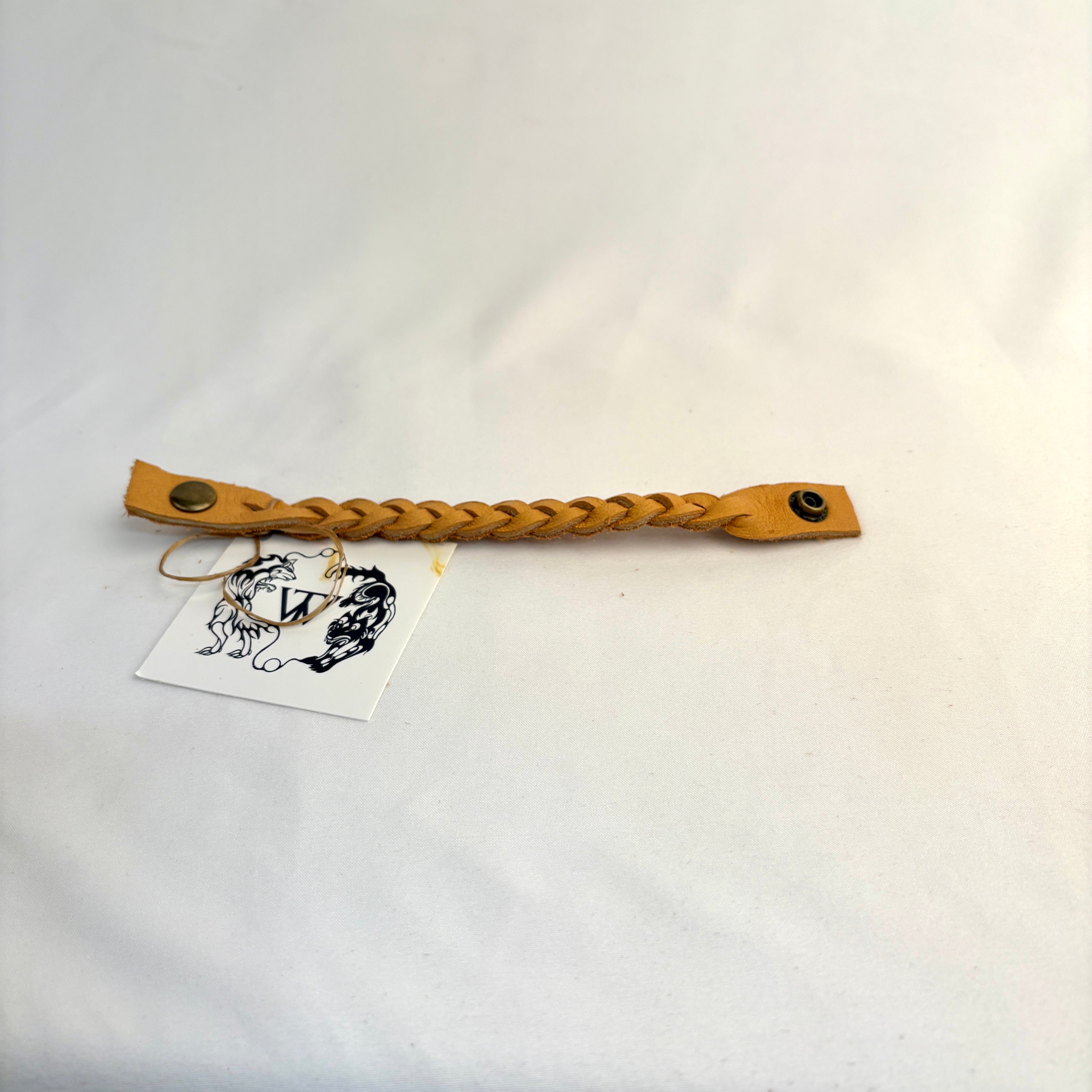 Two Wolves Leather - Leather Bracelet