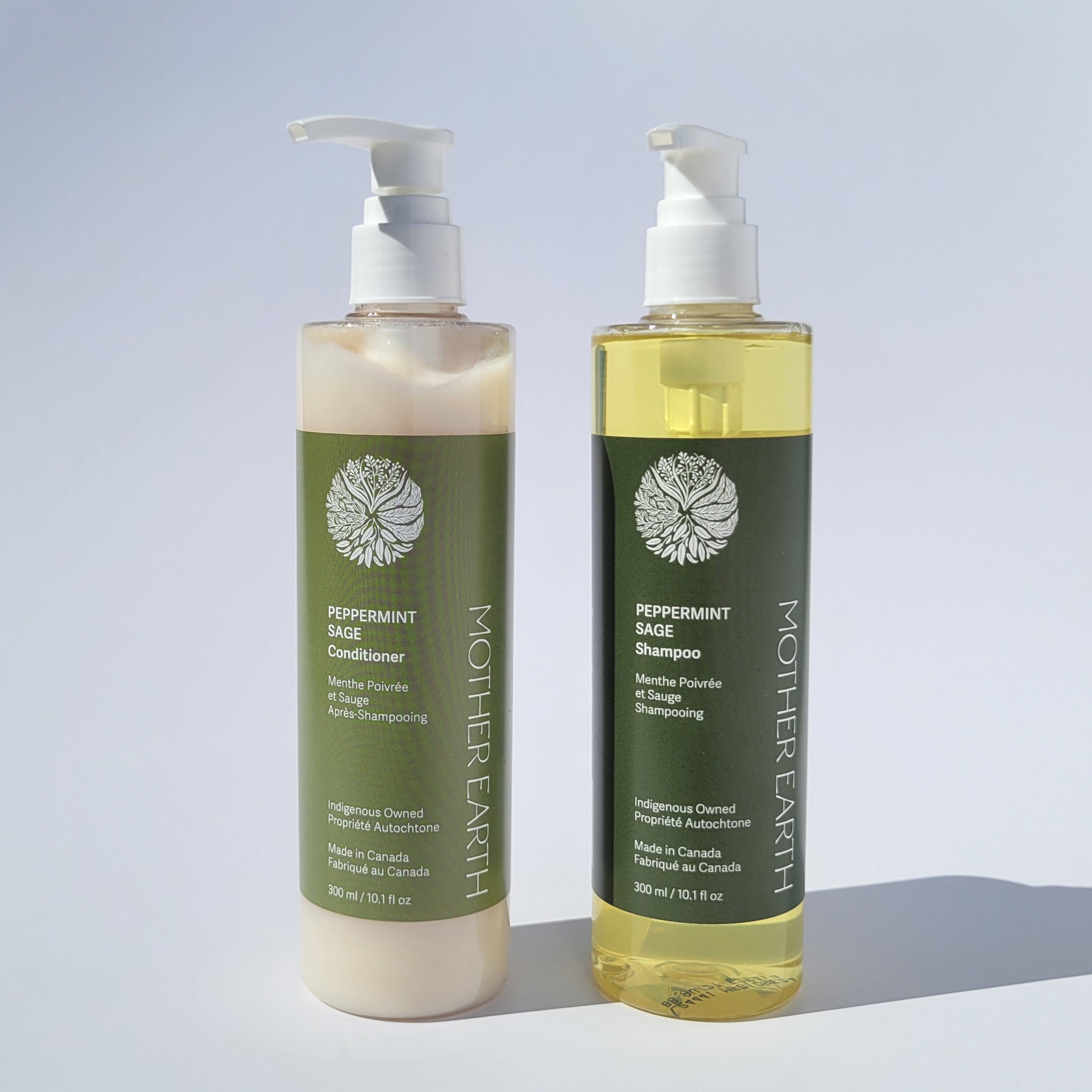 Peppermint Sage Shampoo and Conditioner
