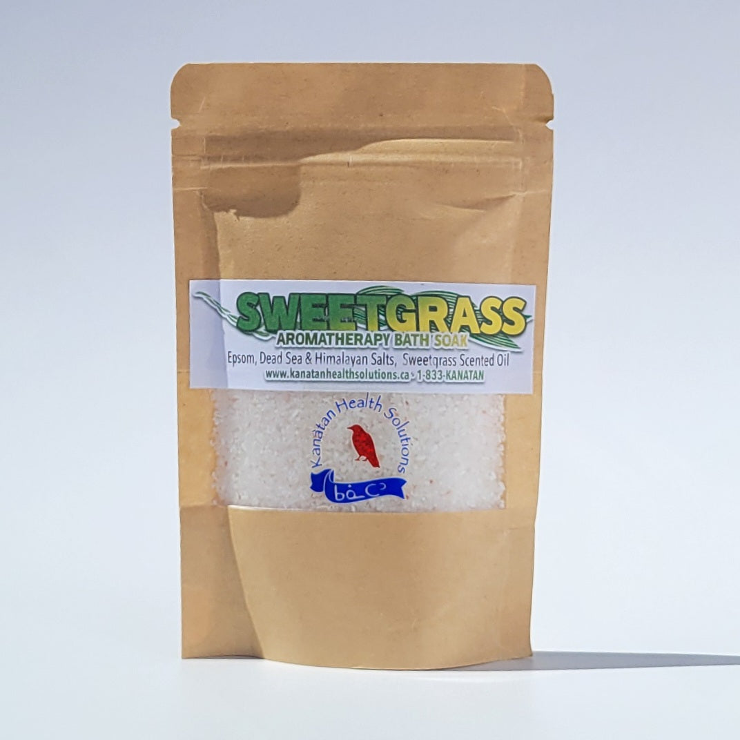 Aromatherapy Sweetgrass Bath Soak