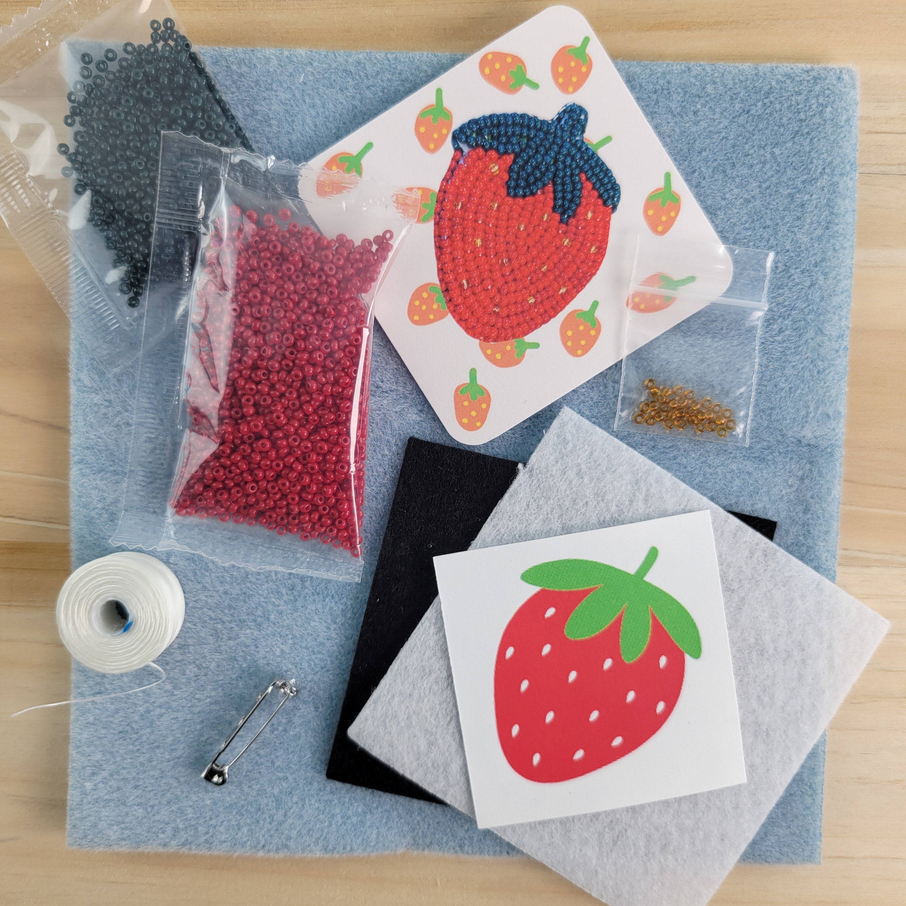 Strawberry Beading Kit