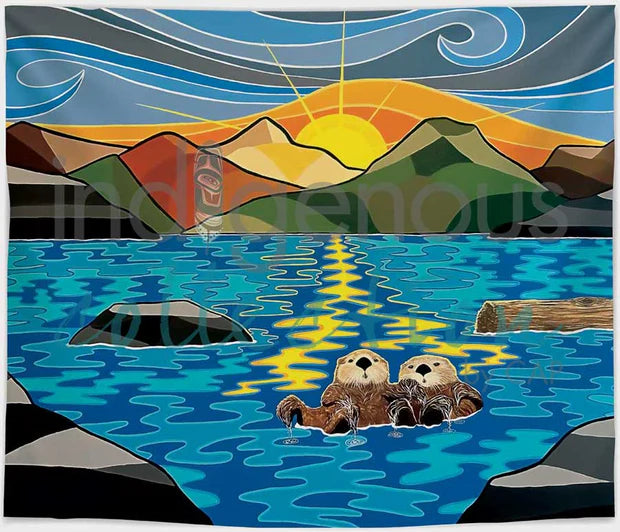 Indigenous Collection - Art Printed Fleece Blankets