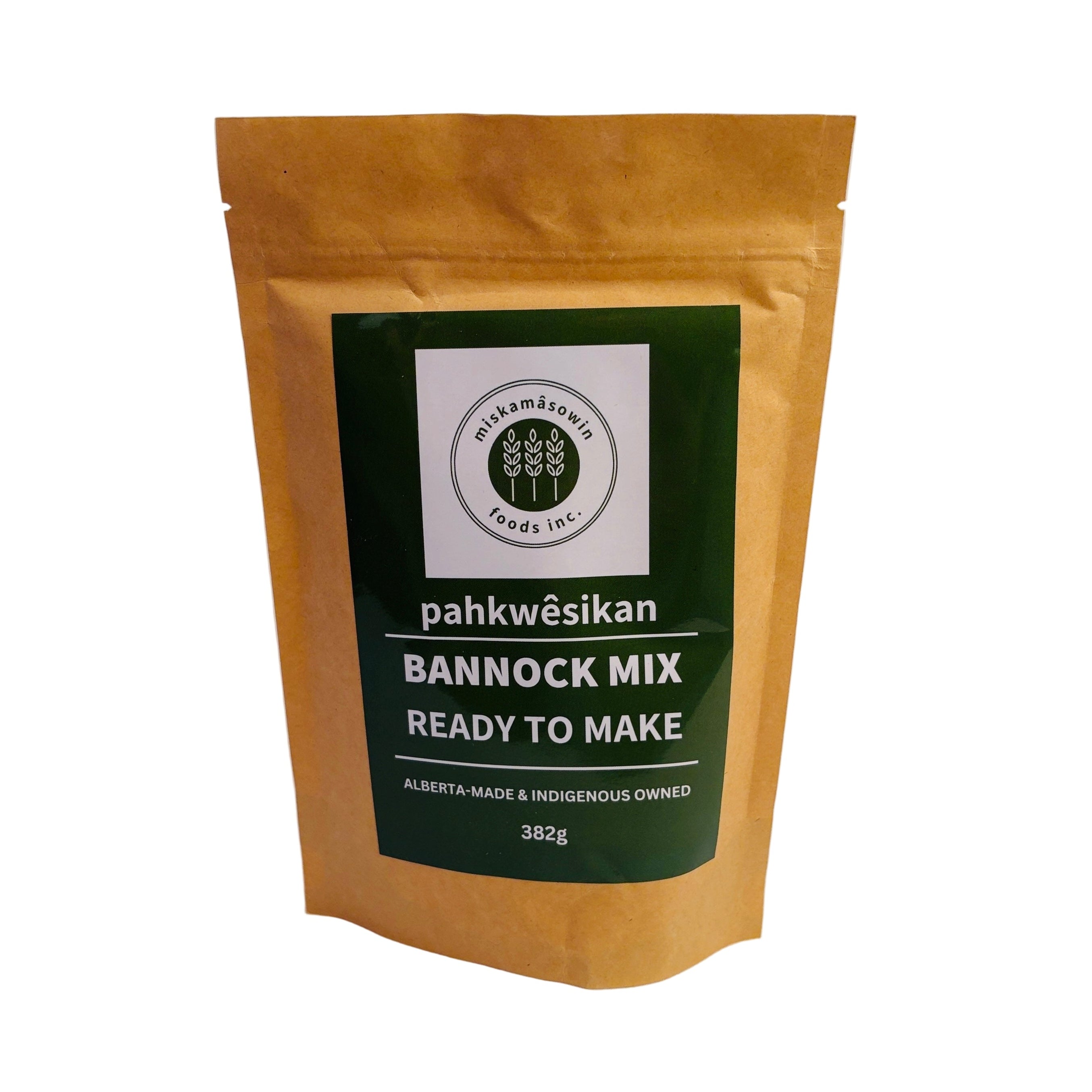 Miskamasowin Foods Inc. - Pahkwesikan Bannock Mix (382g/200g)