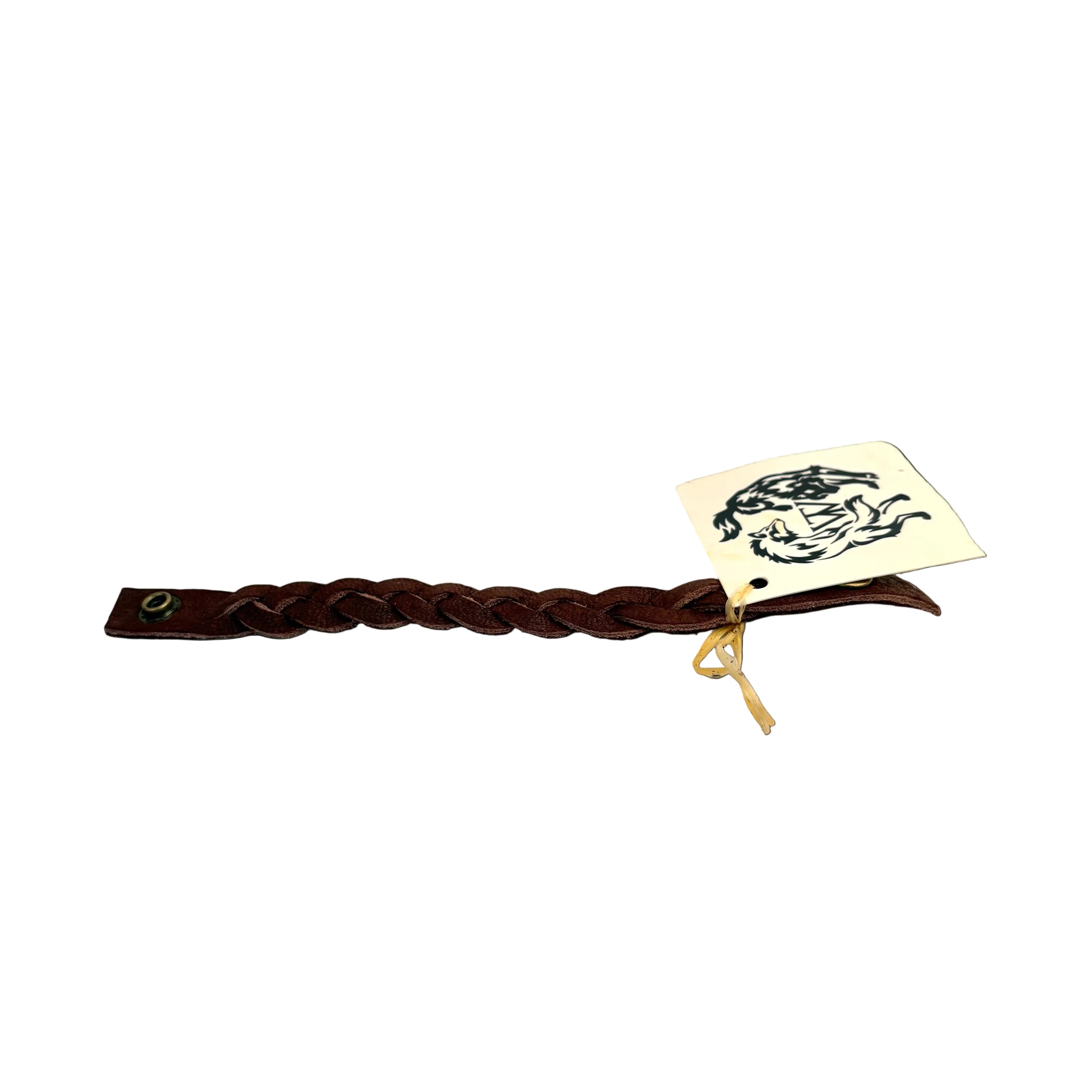 Two Wolves Leather - Leather Bracelet
