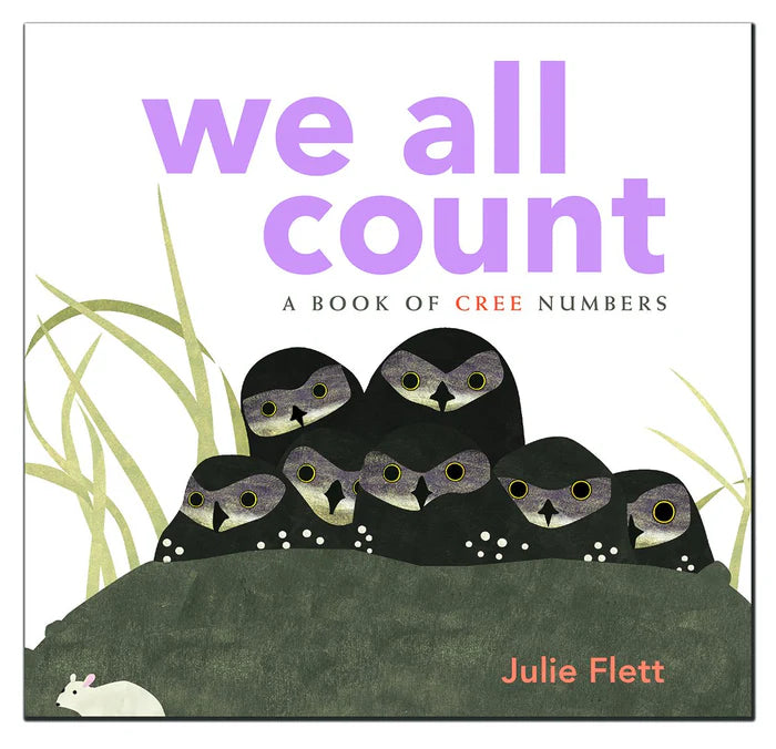 We All Count Board Book by Julie Flett