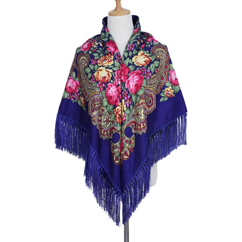 Indigenous Box - Floral Kokum Shawl
