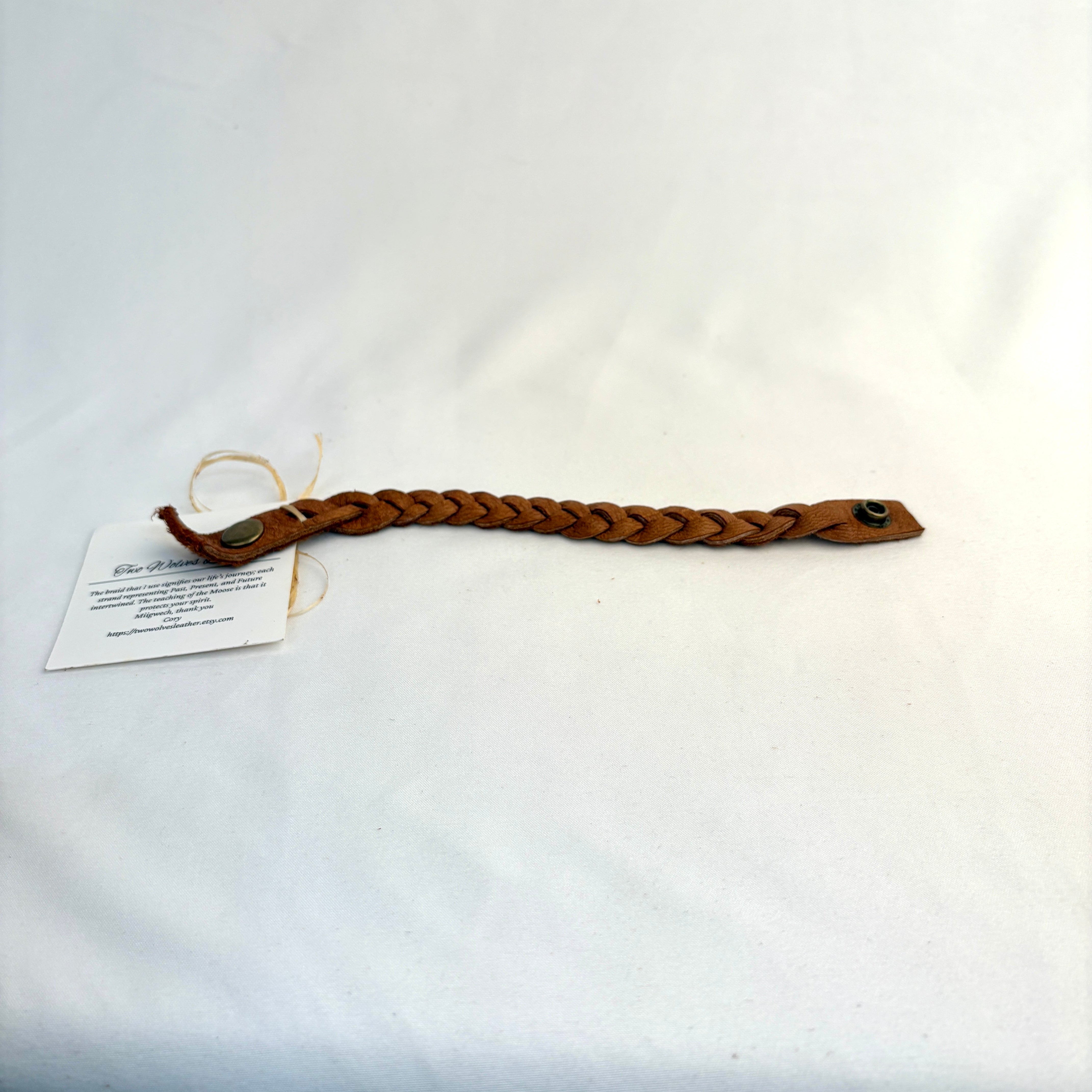 Two Wolves Leather - Leather Bracelet