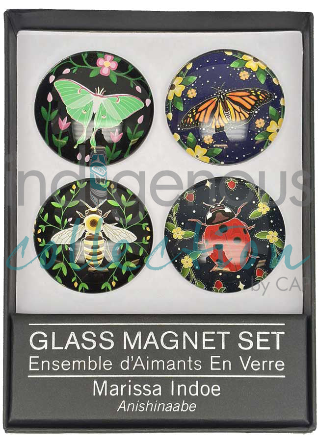 Indigenous Collection - Glass Magnets Sets