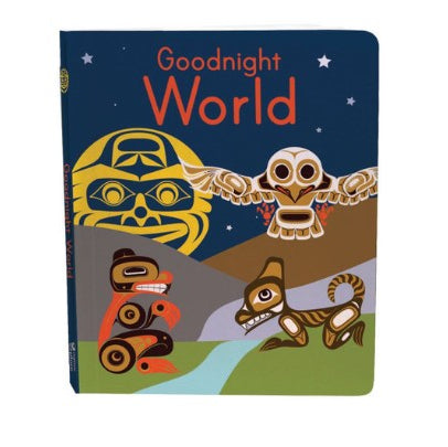 Children's Board Book "Goodnight World" by Paul Windsor