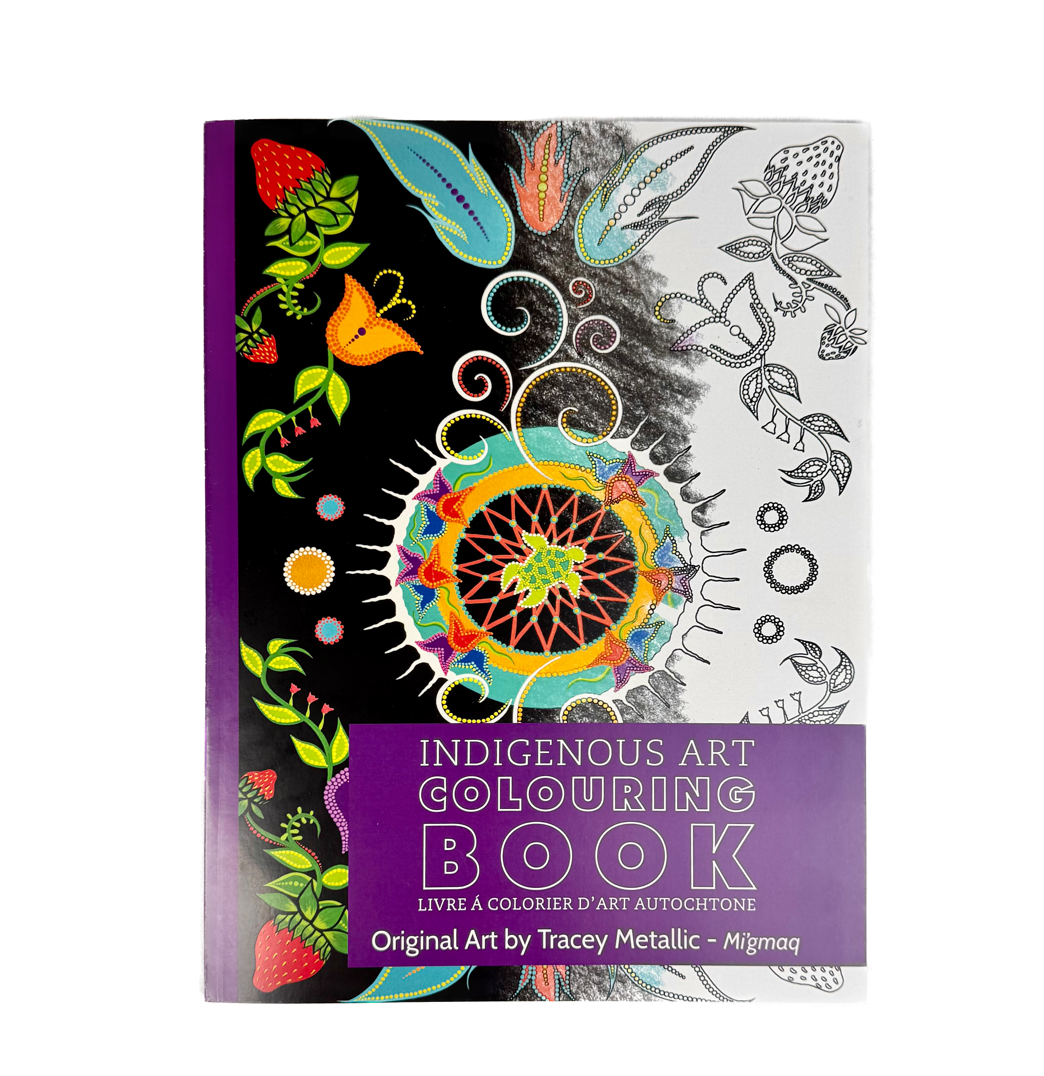 Tracey Metallic Colouring Book
