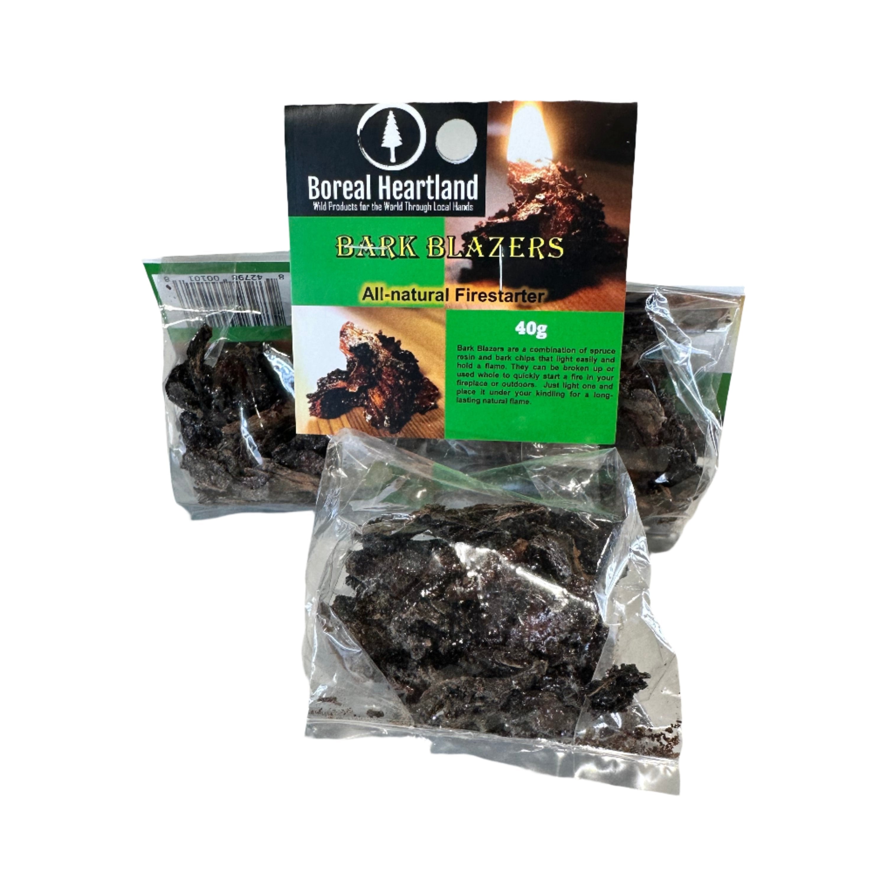 Boreal Heartland - "Bark Blazers" Fire Starters