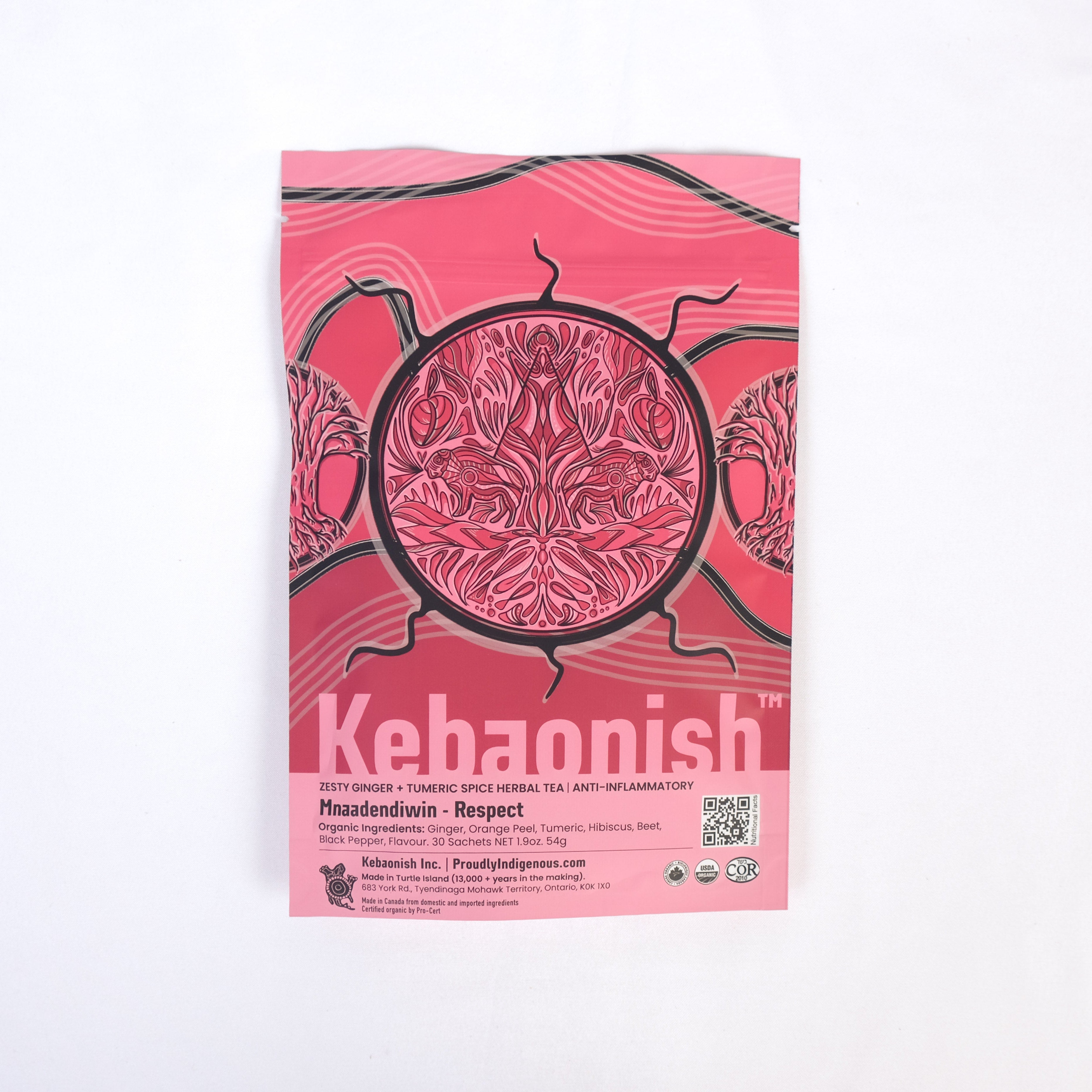 Kebaonish - Organic Tea (30 sachets & 1 pouch)