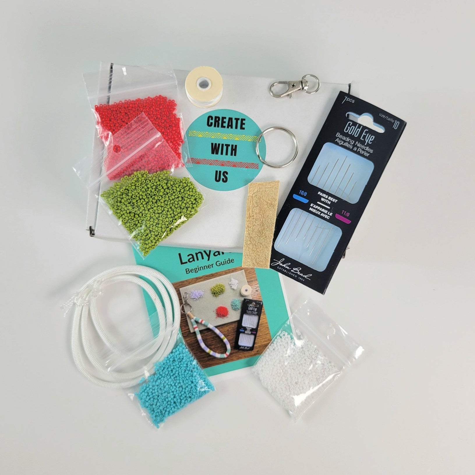 Beaded Lanyard Kit