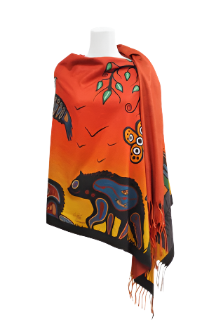 Oscardo - Art Print Eco-Shawl
