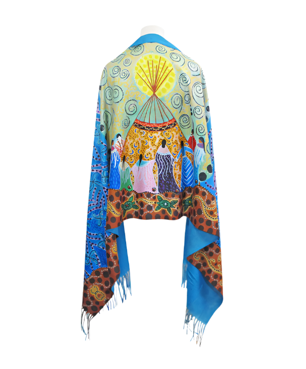Oscardo - Art Print Eco-Shawl