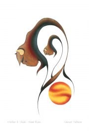 Art Print Card feat. Garnett Tobacco - Indigenous Box