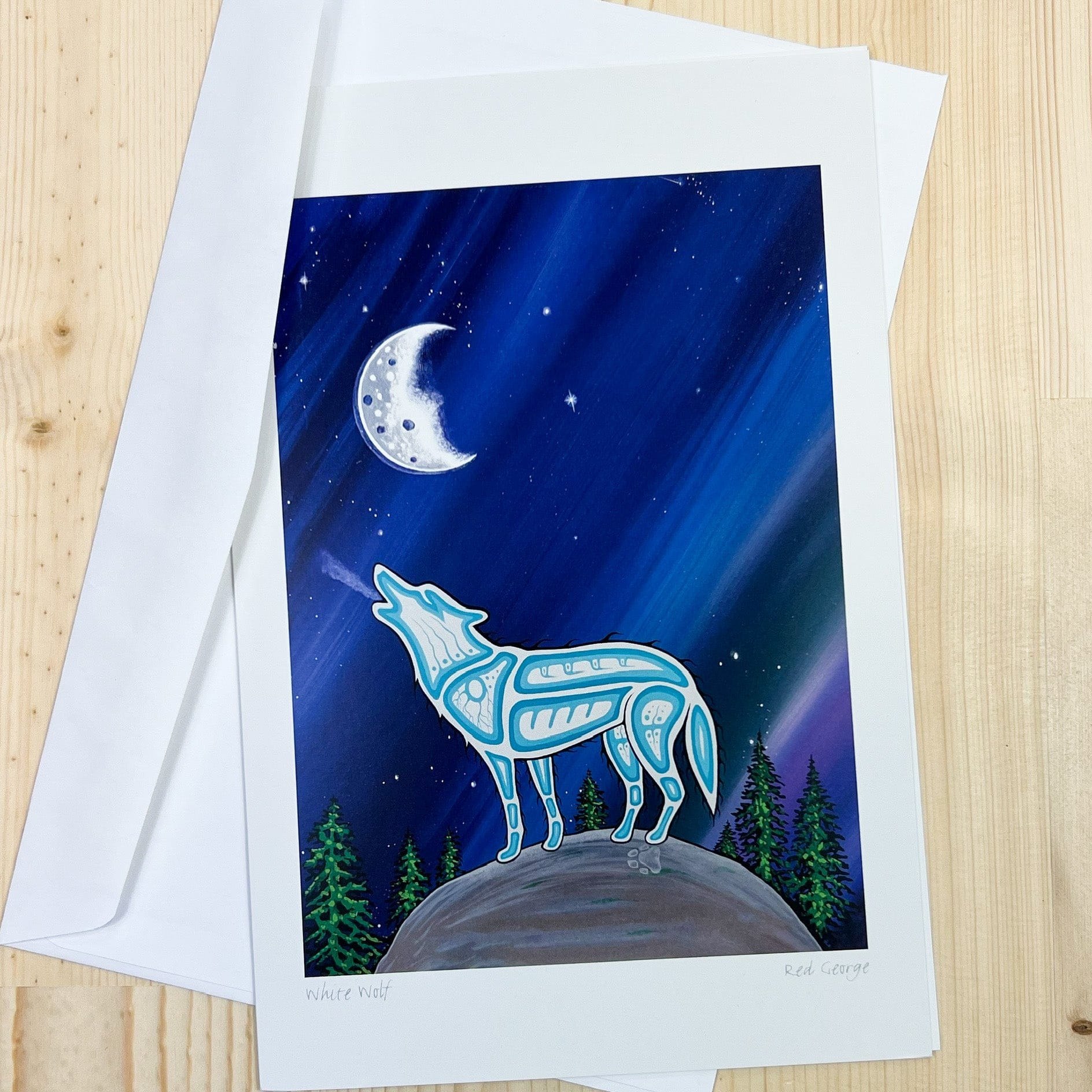 Art Print Card feat. William Monague - Indigenous Box