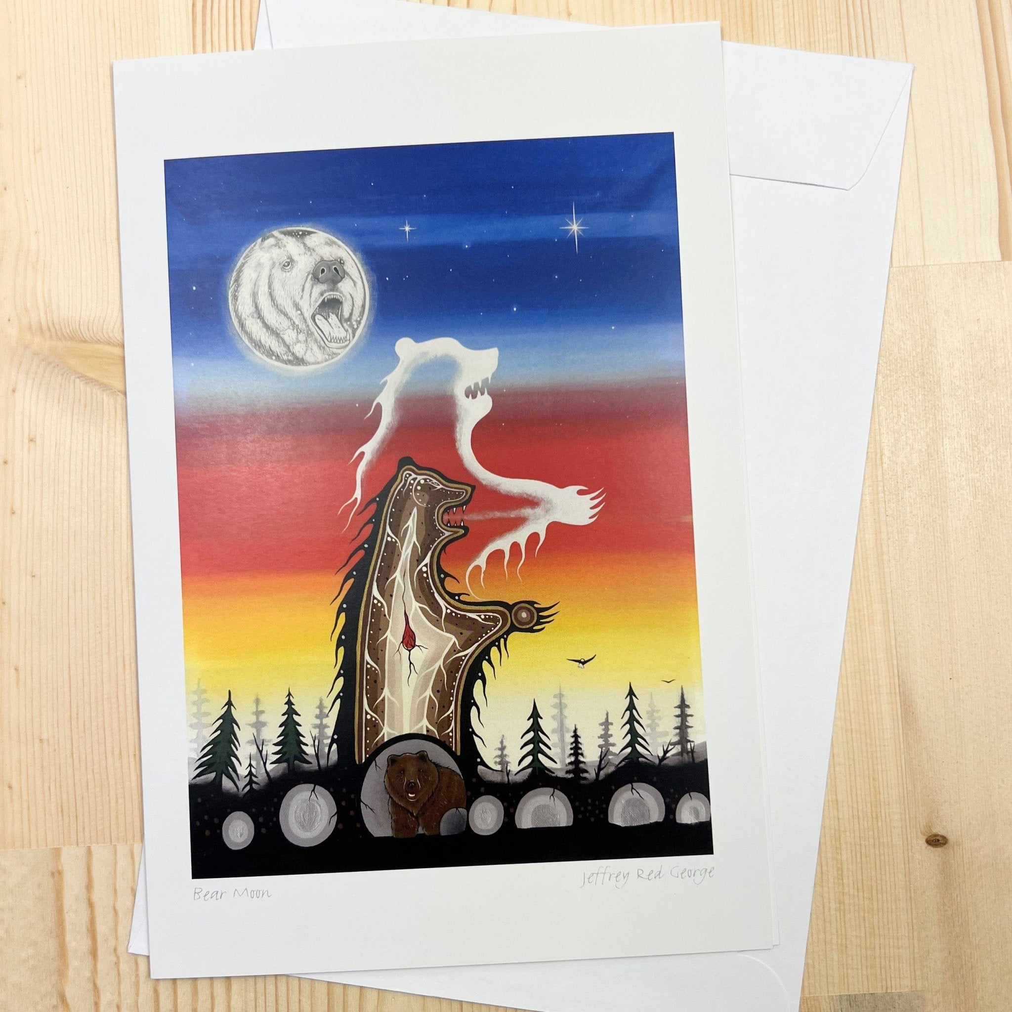 Art Print Card feat. William Monague - Indigenous Box