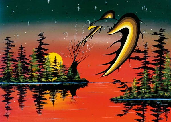 Art Print Card feat. William Monague - Indigenous Box