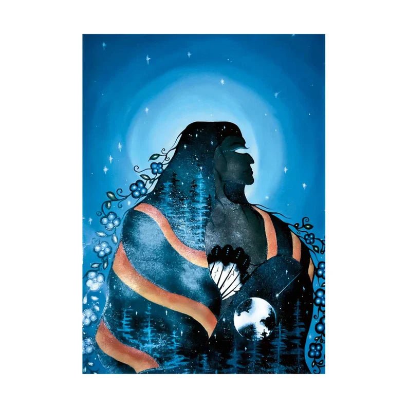 Art Print Card feat. William Monague - Indigenous Box