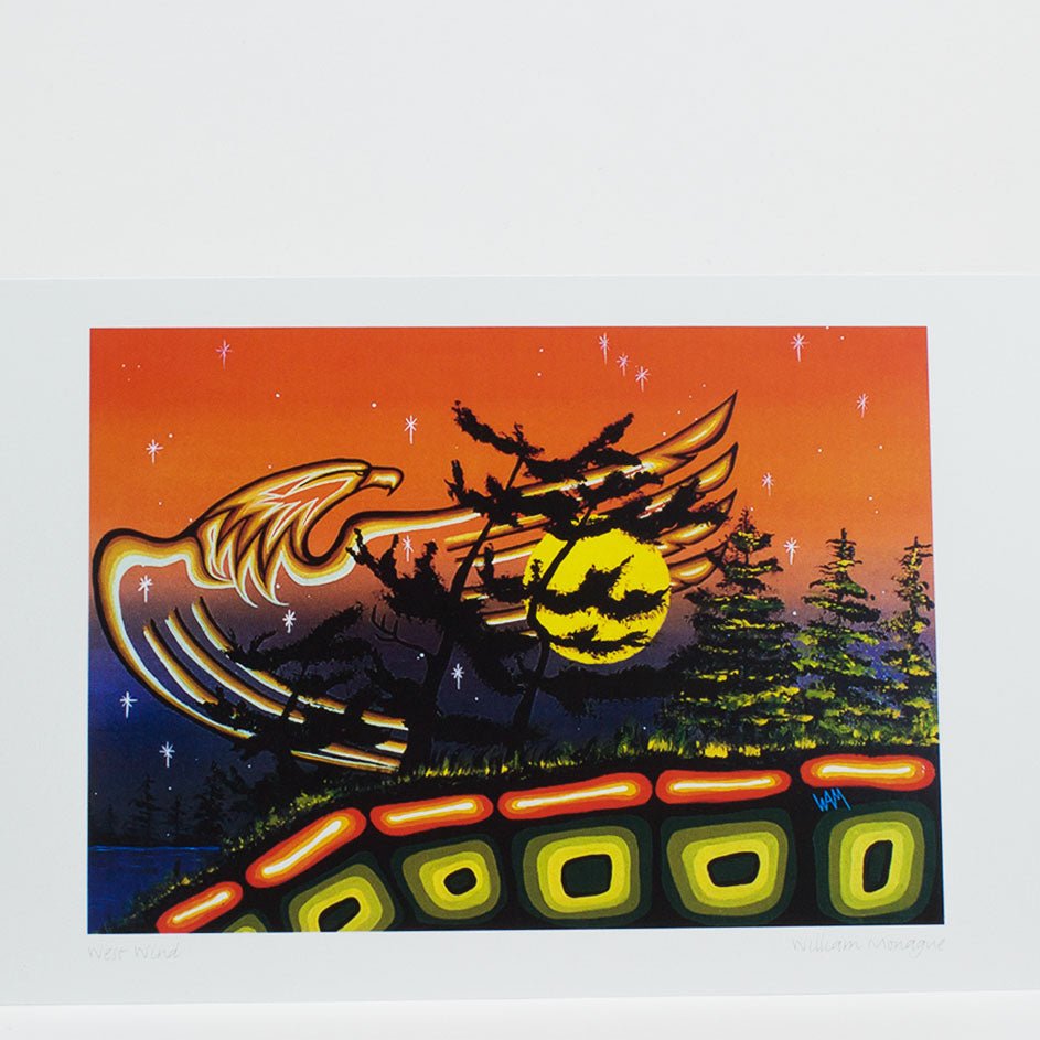 Art Print Card feat. William Monague - Indigenous Box