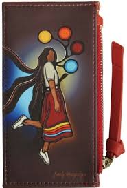 Art Printed Card Case - Indigenous Box