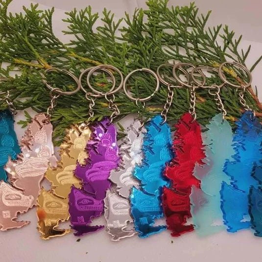 Atleo Designs Island Key Chains - Indigenous Box