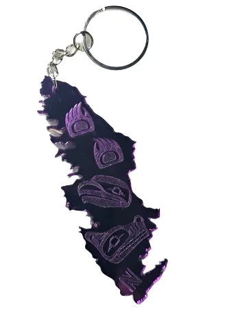 Atleo Designs Island Key Chains - Indigenous Box