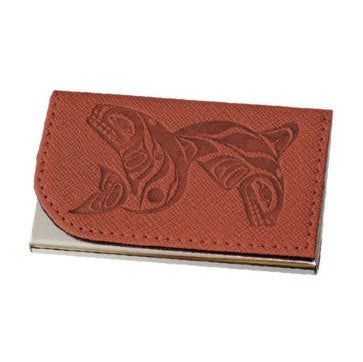 Brown Business Card Holder Case