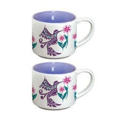Ceramic Espresso Mugs Set of two - Indigenous Box