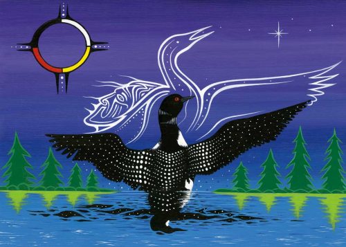 Art Print Card feat. Jeffery Red George