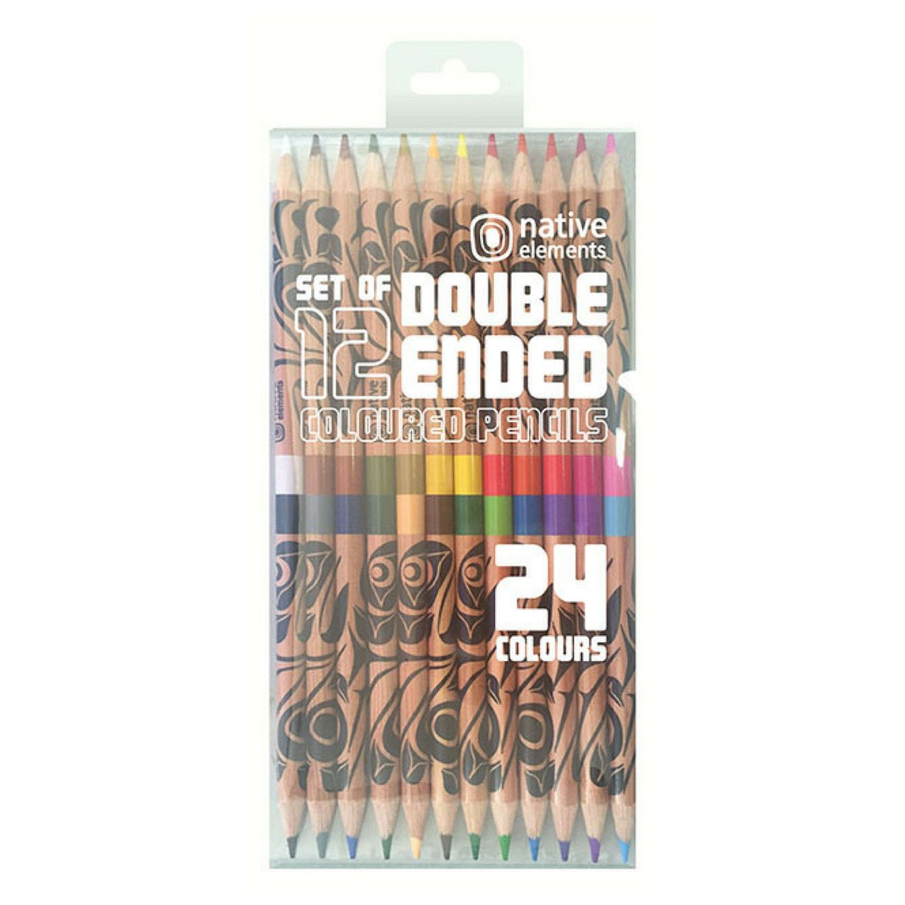 HB Pencils and Colouring Pencils - Indigenous Box