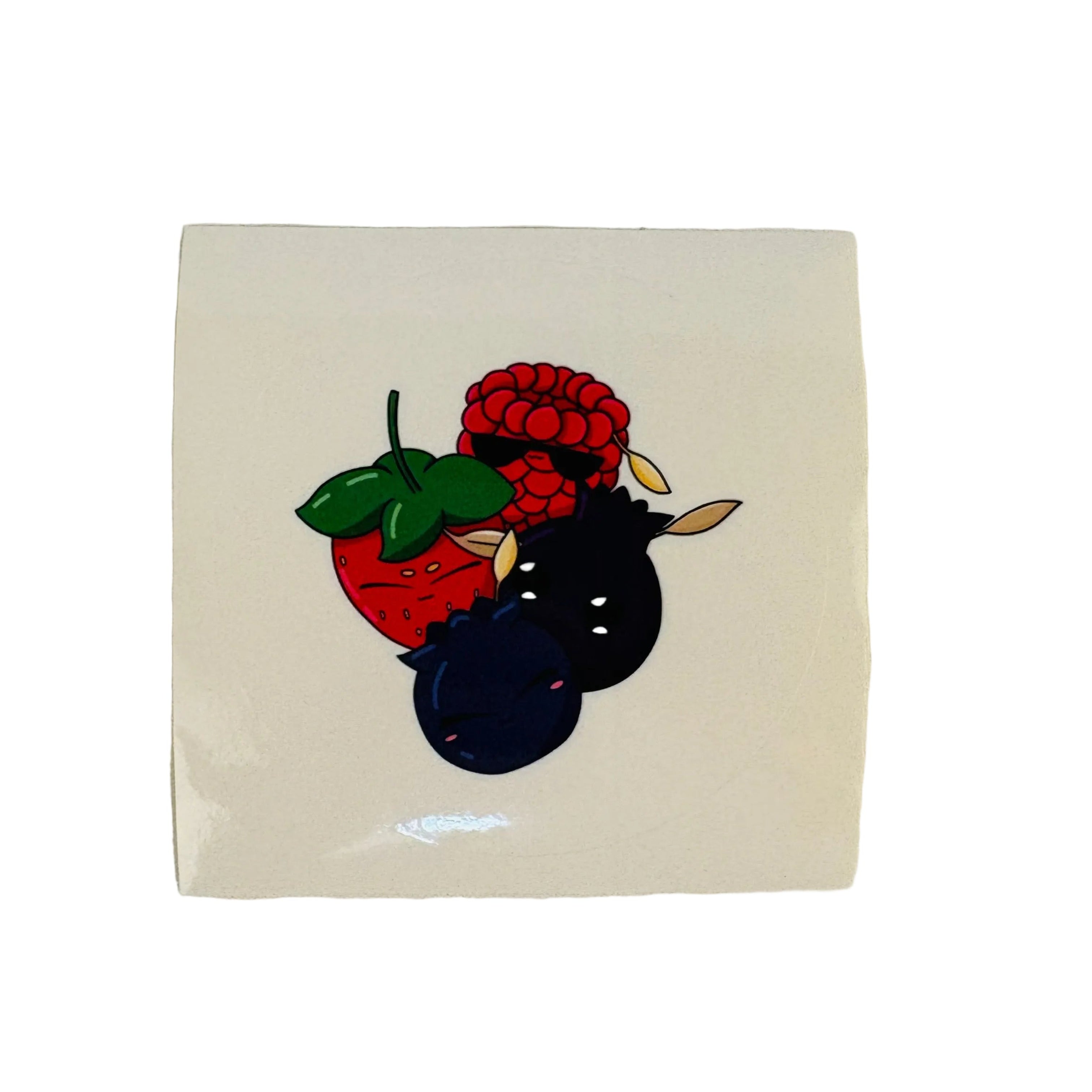 Isabel's Strawberry Artwork - Sticker