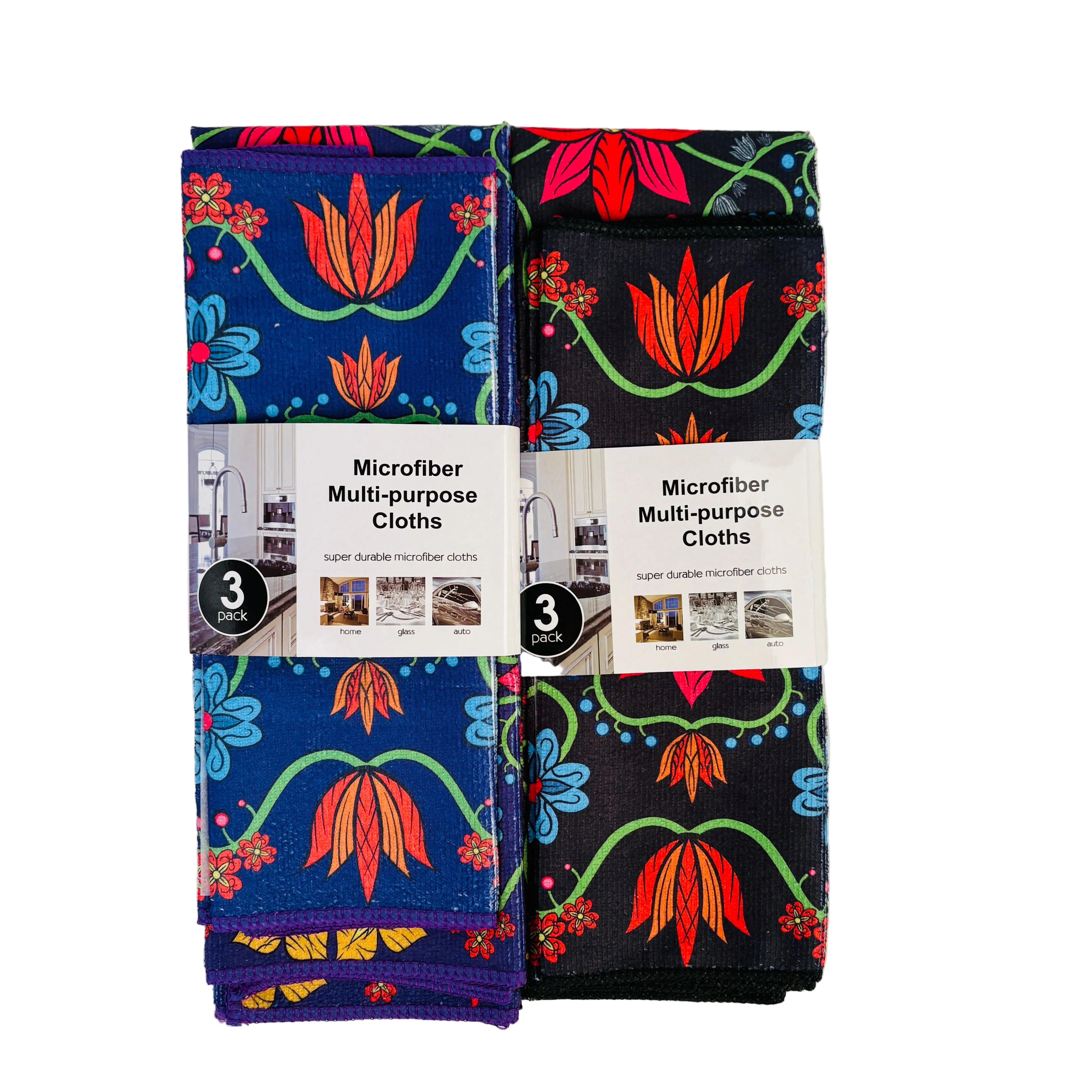 Keya -3 Pack Microfiber Towel Set