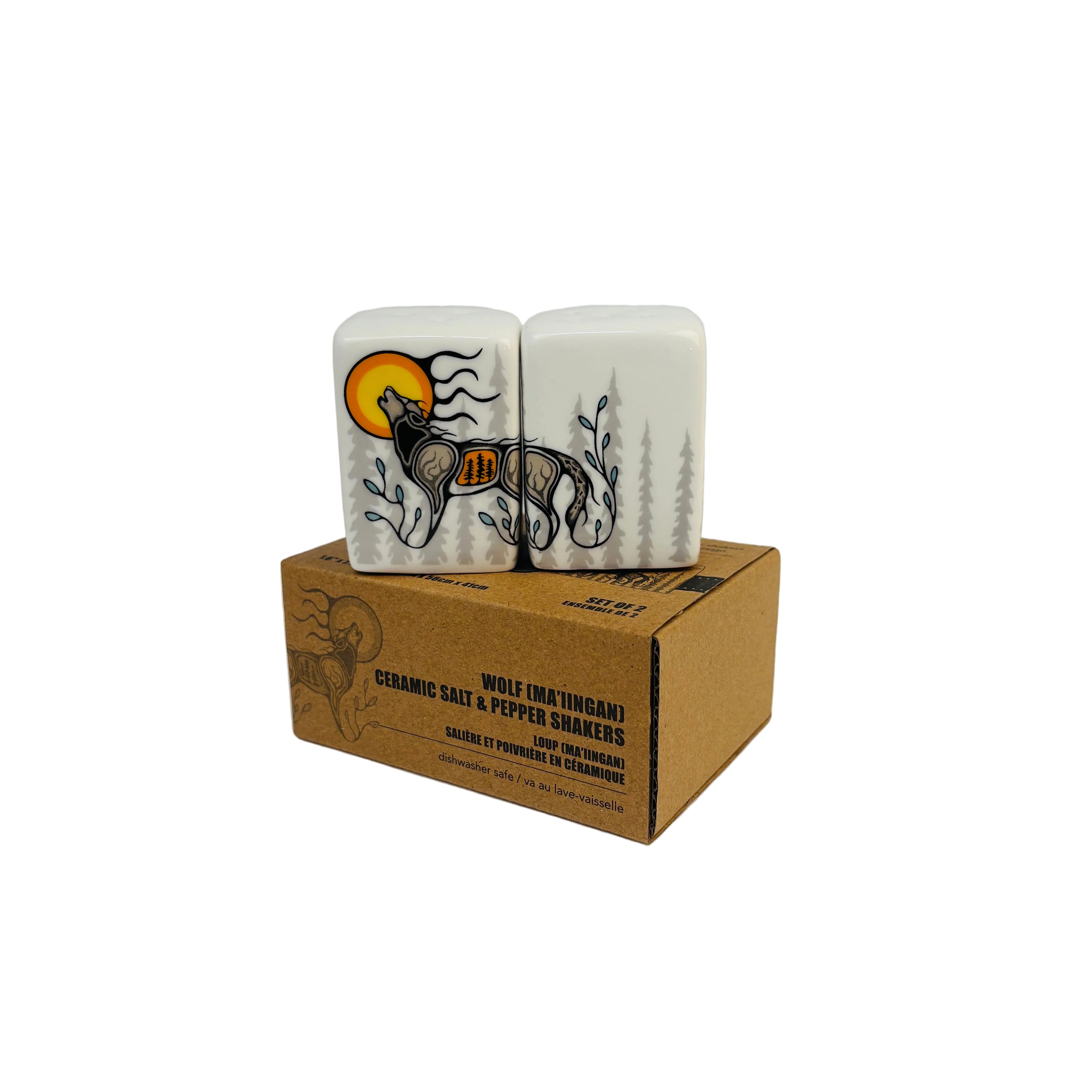Native Northwest - Salt & Pepper Shaker Set