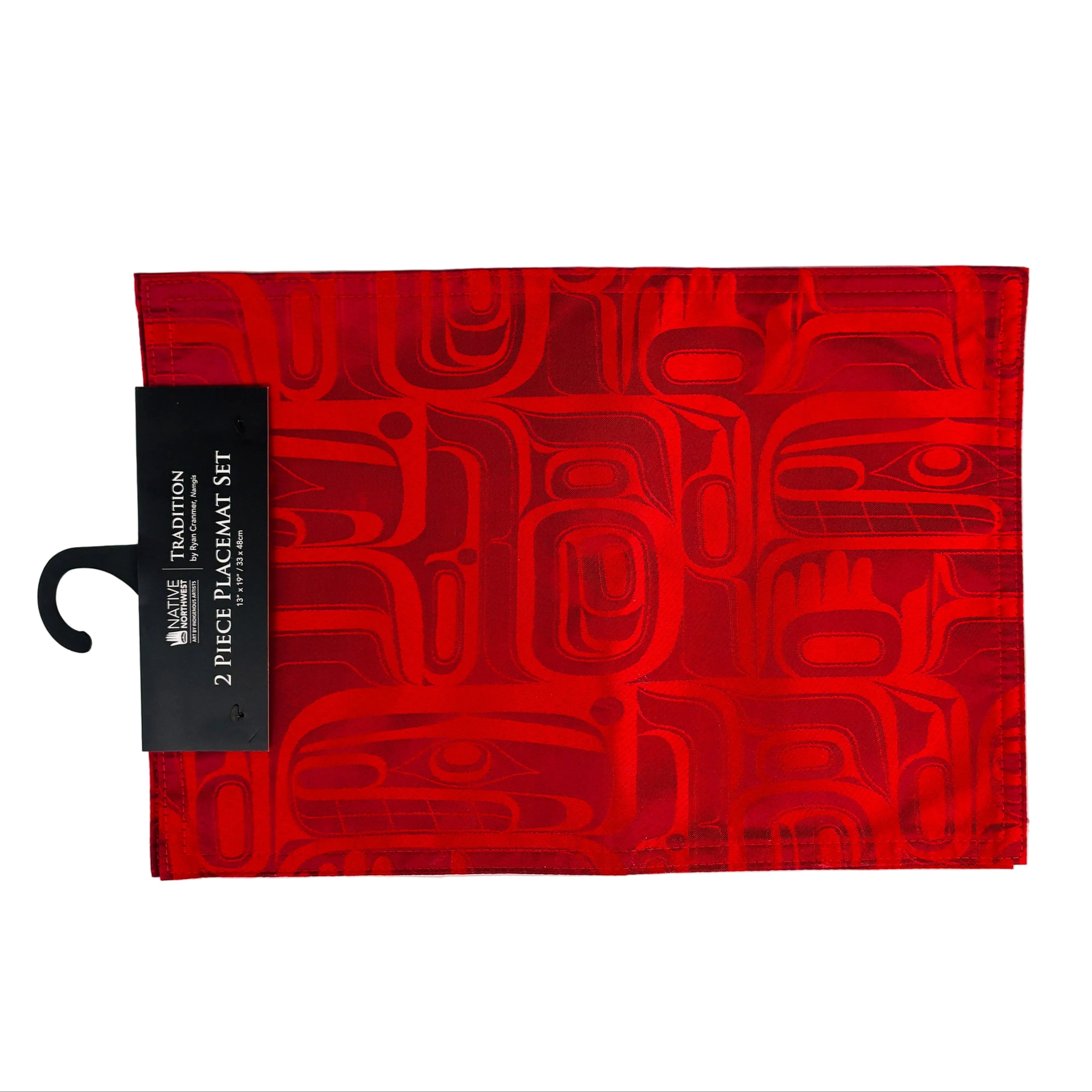Native Northwest - Woven Placemats (Set of 2)