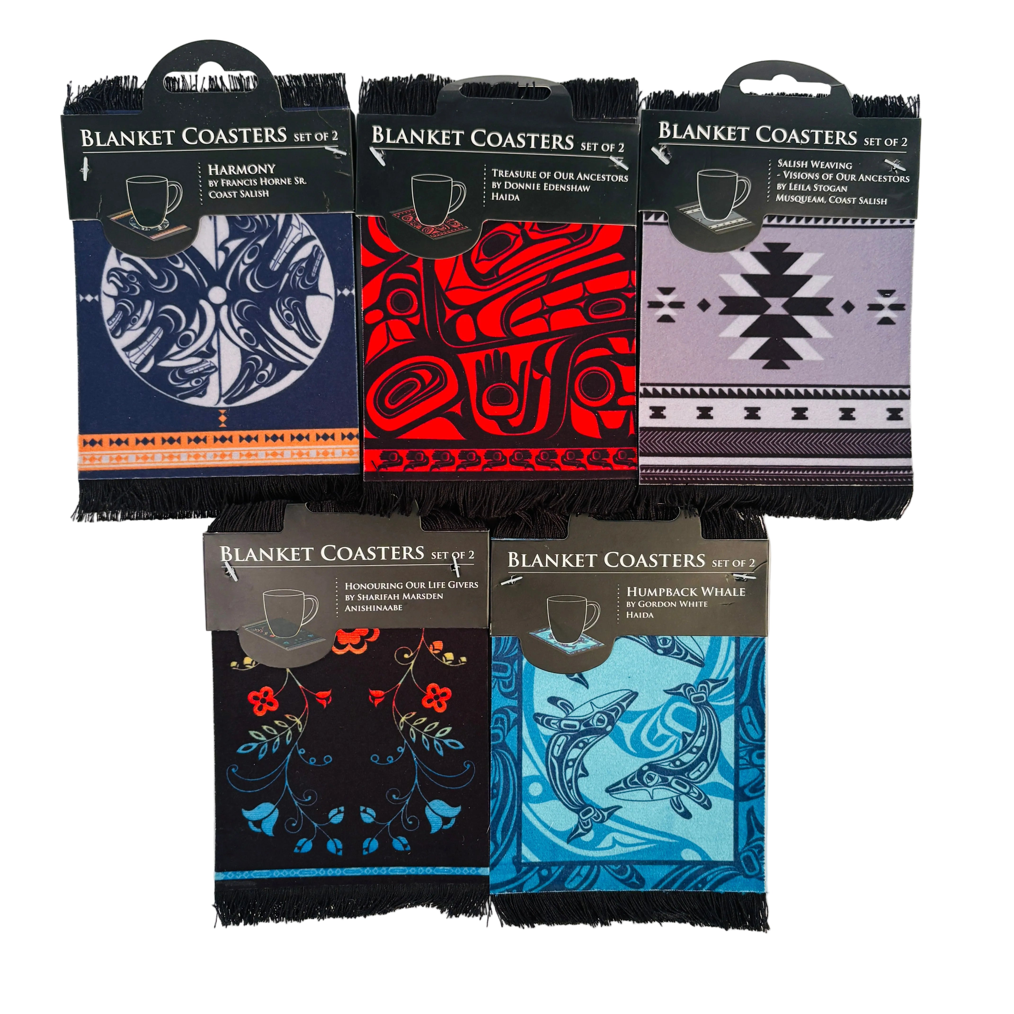 Native Northwest - Blanket Coasters (Set of 2)