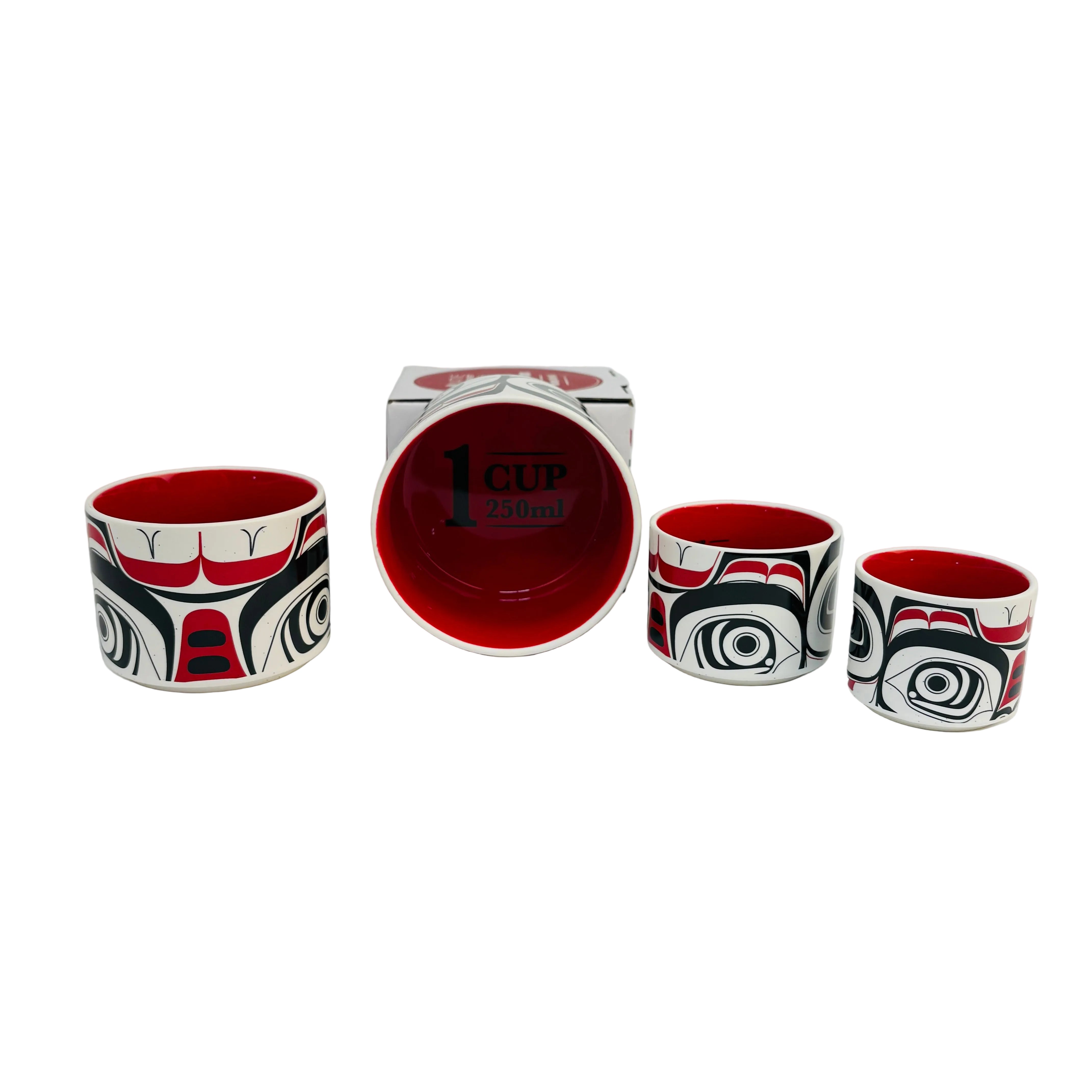 Native Northwest - Ceramic Measuring Cup Set