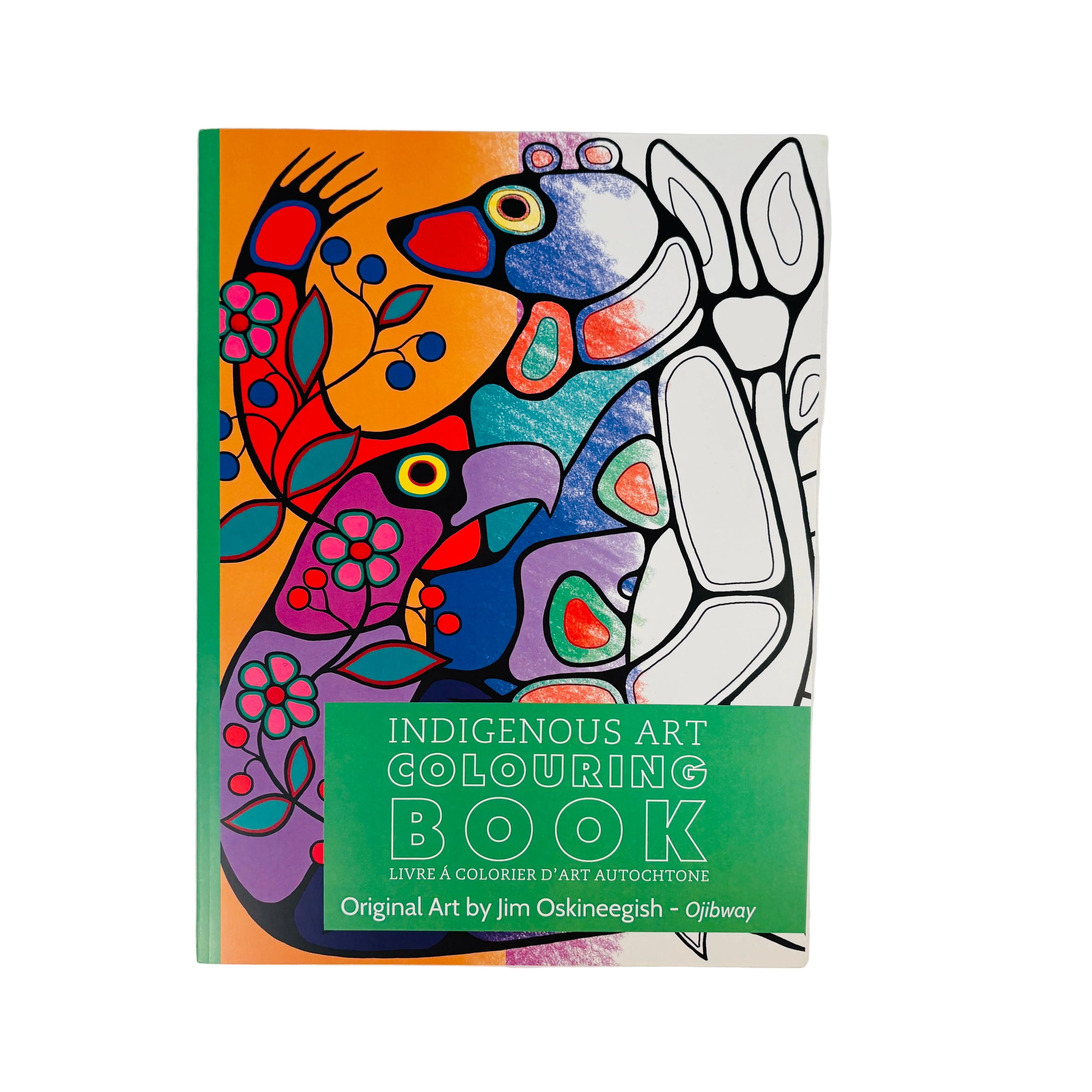 Jim Oskineegish Colouring Book