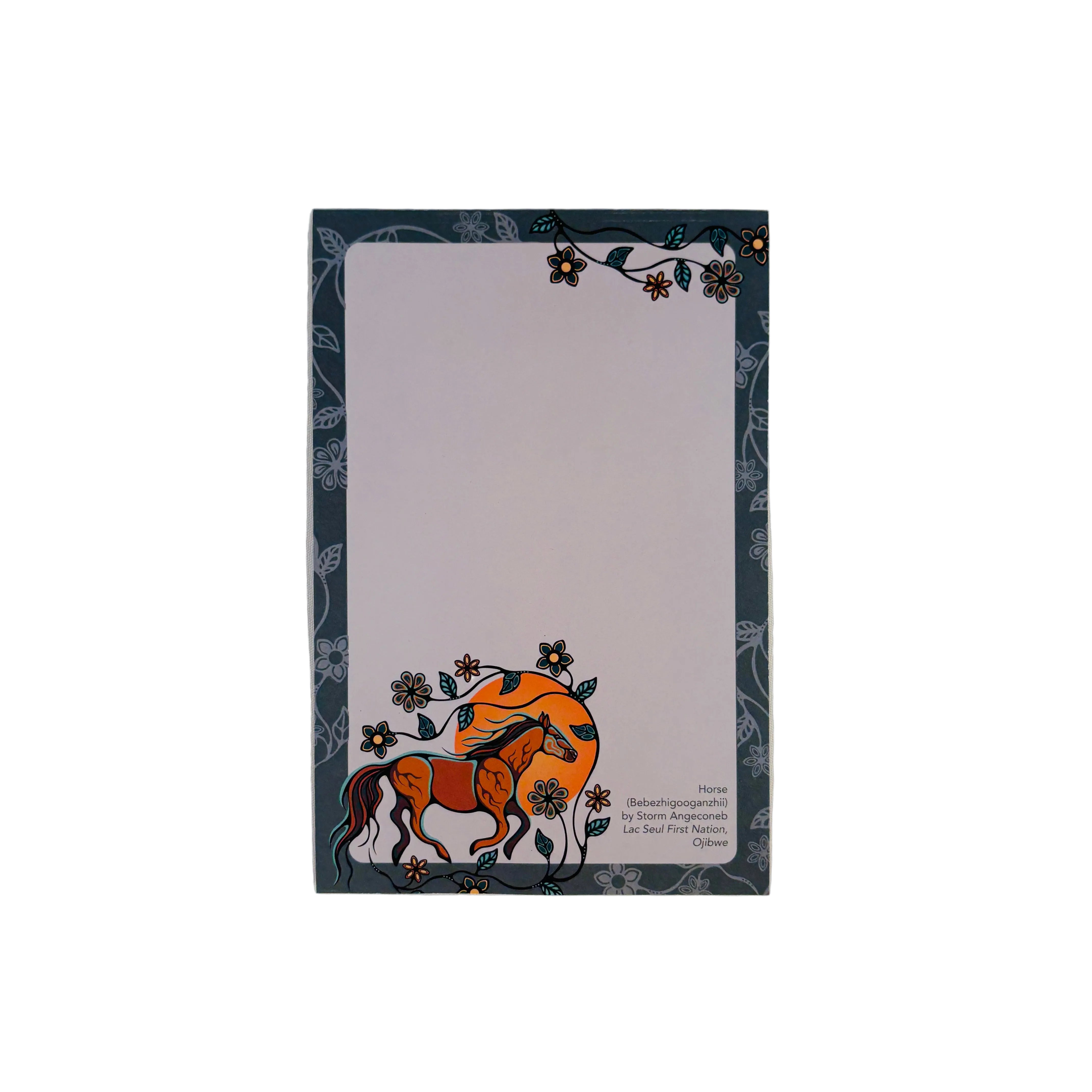 Horse (Bebezhigooganzhii) Notepad