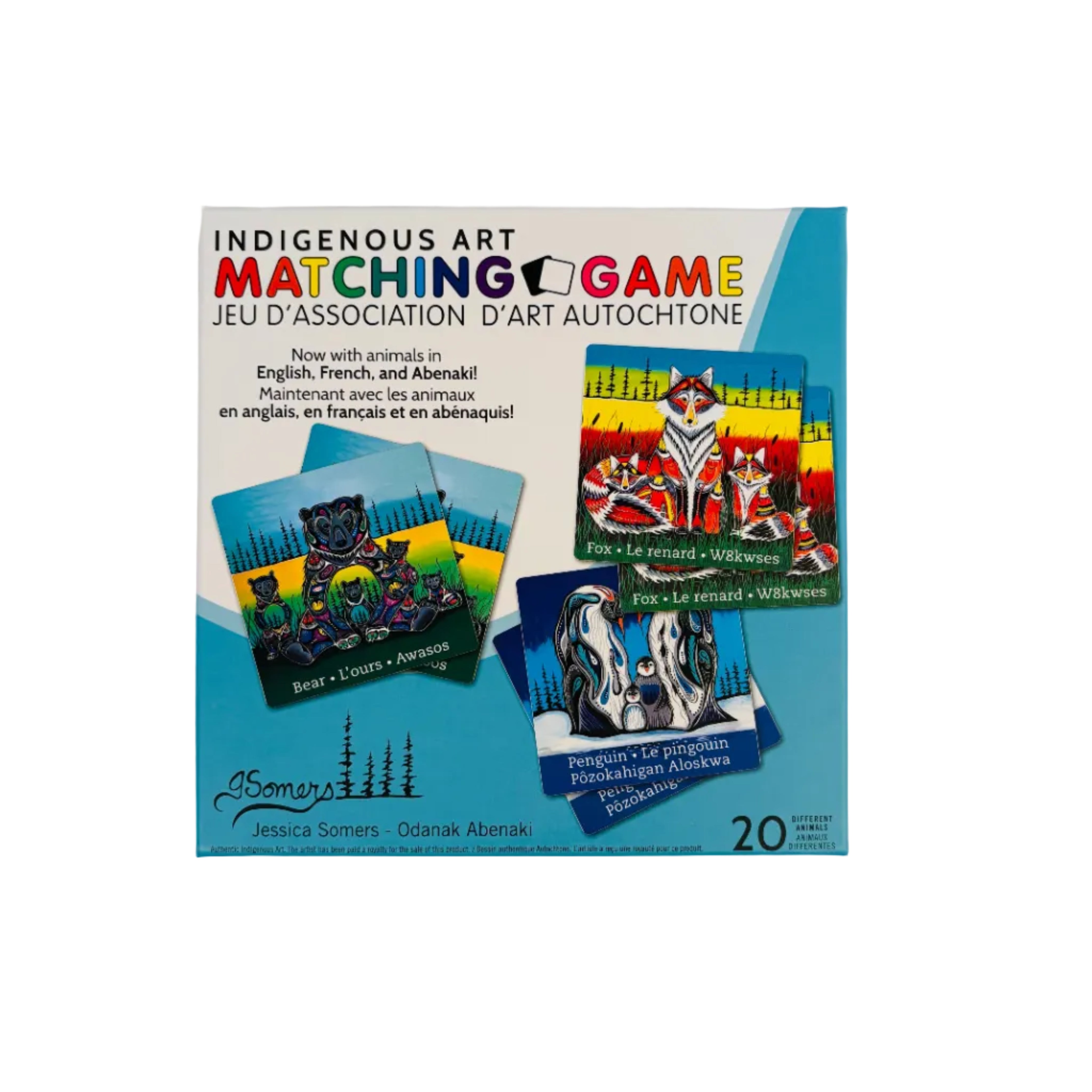 Indigenous Collection - Jessica Somers Tile Matching Game