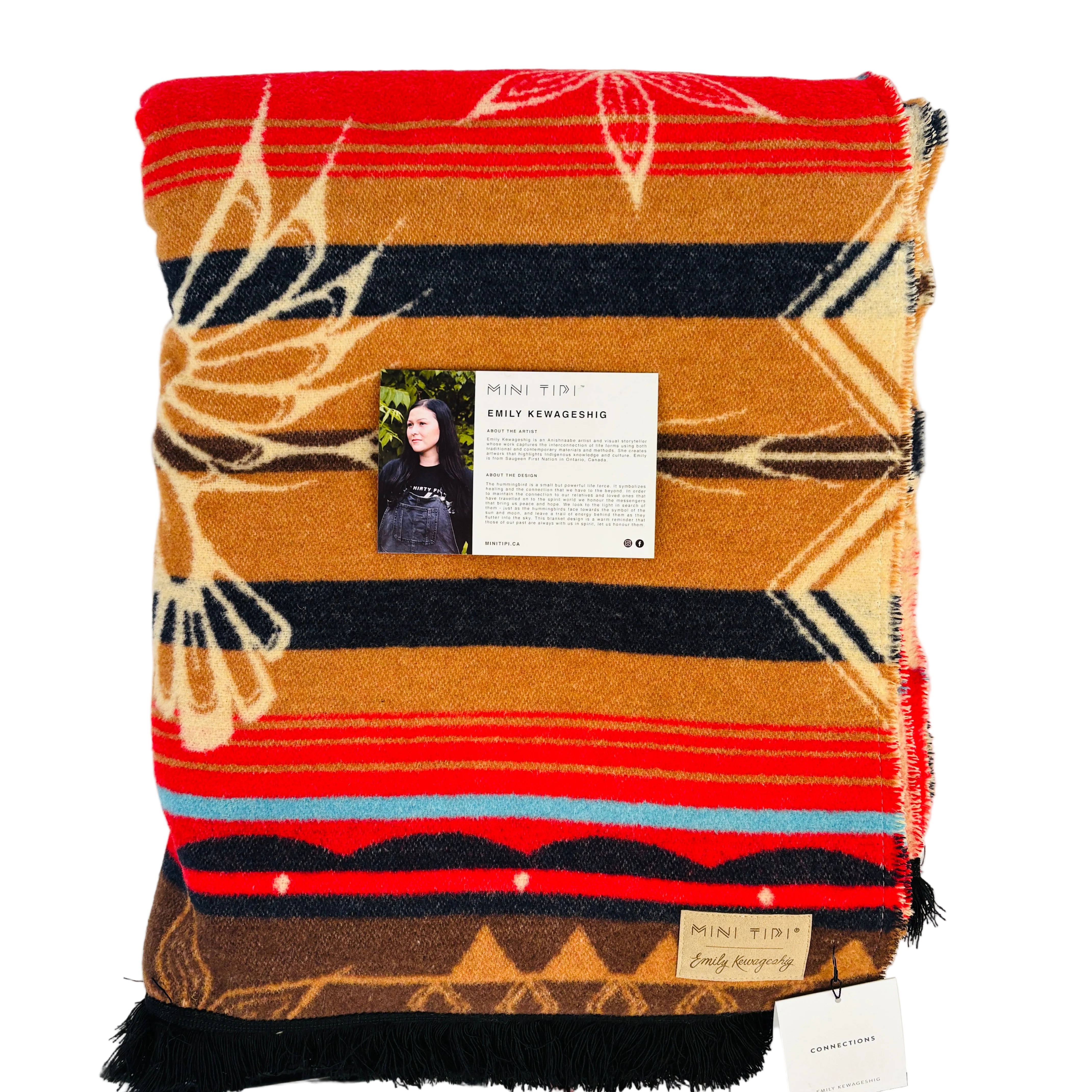 Reversible Wool Eco-Friendly Blankets (60x80in)