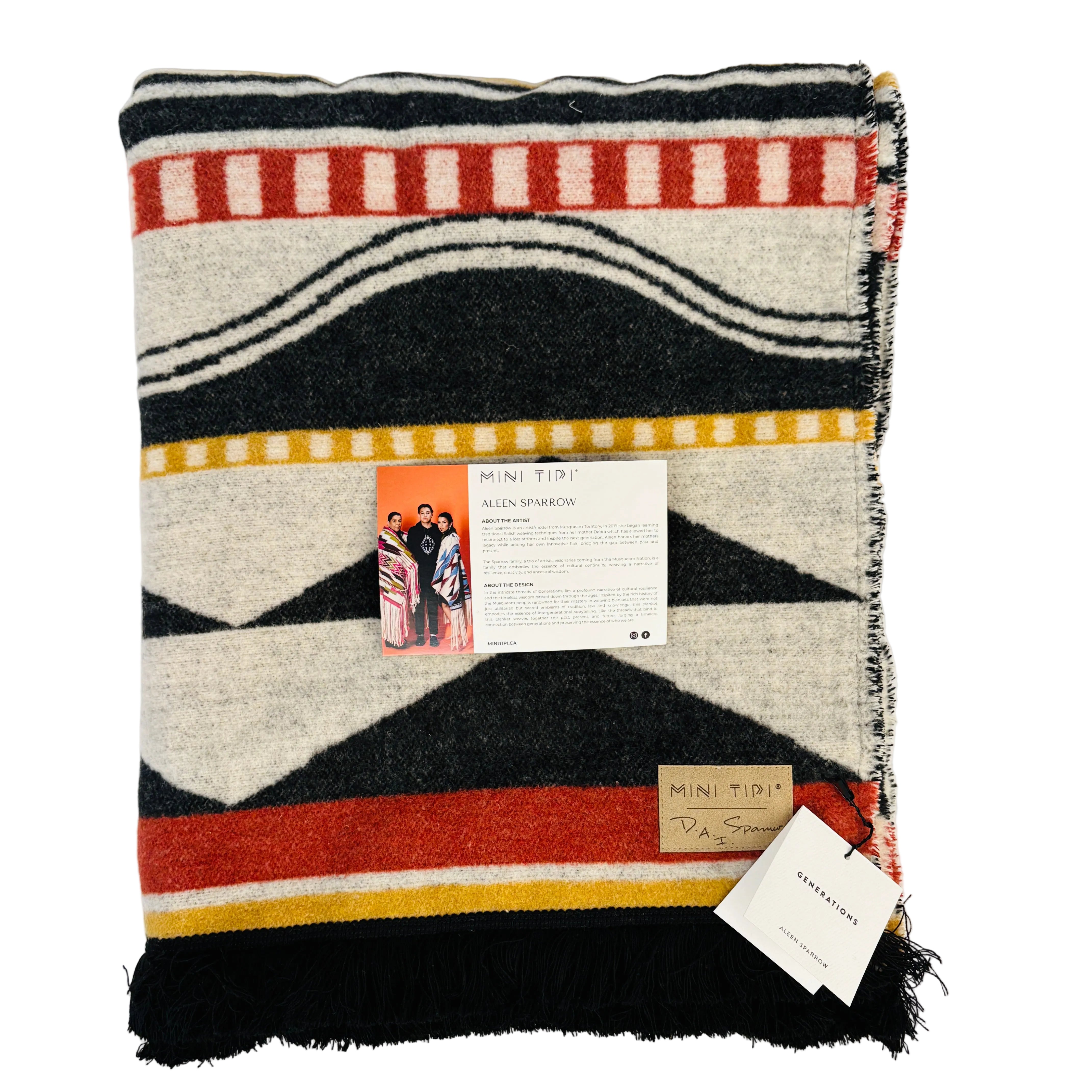 MINI TIPI - Eco-Friendly Blankets (Reversible)