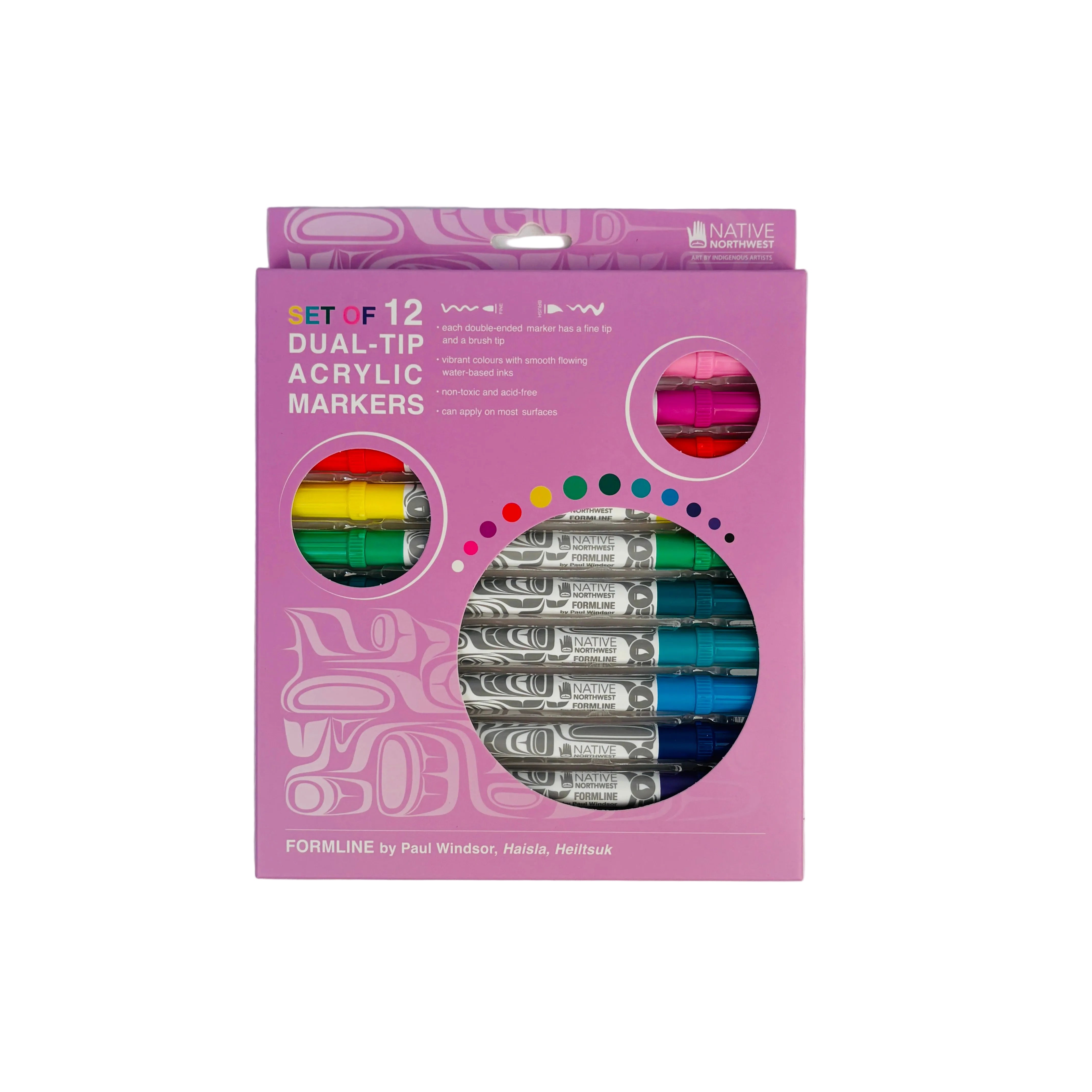 Native Northwest - Felt Markers