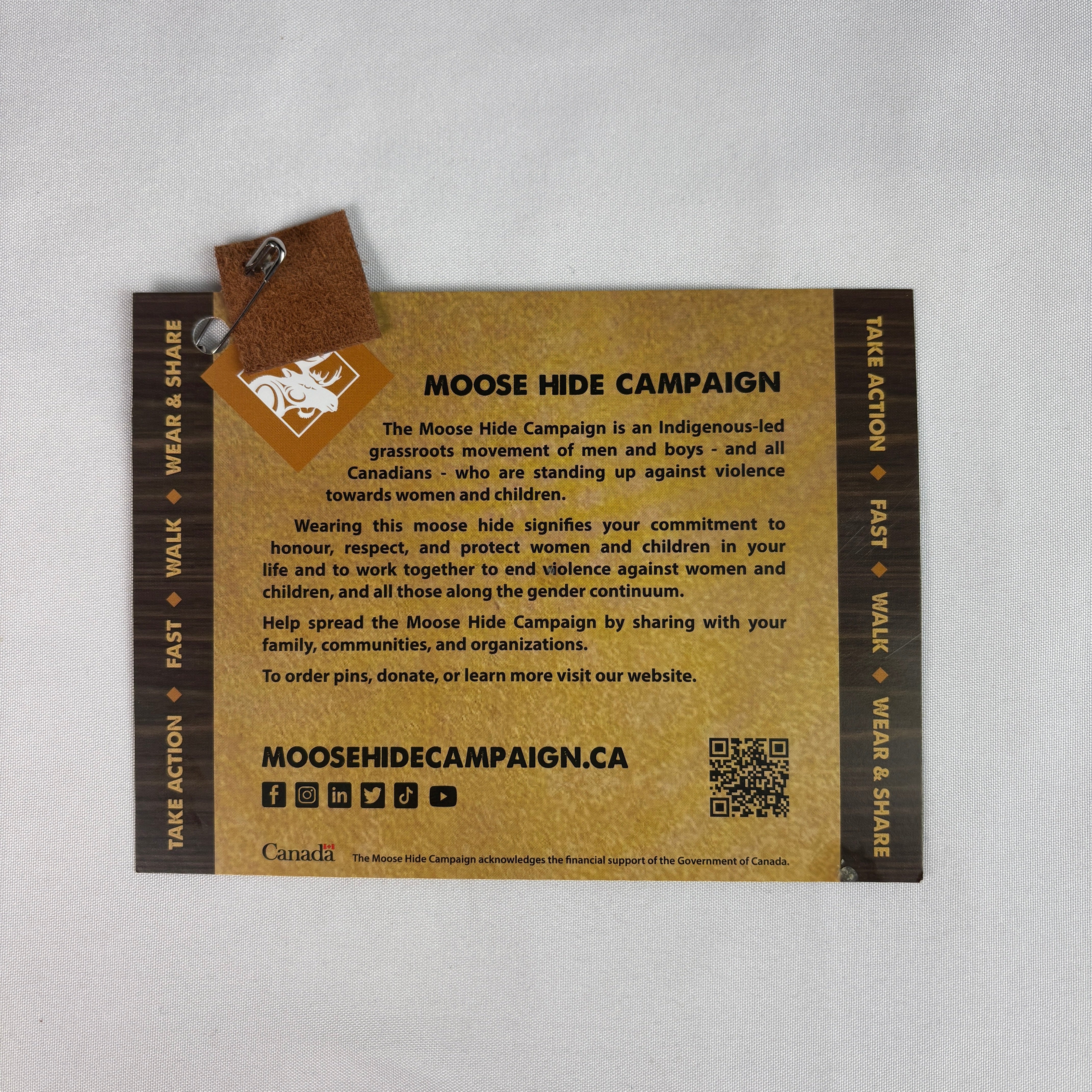 Moose Hide Campaign - Pin
