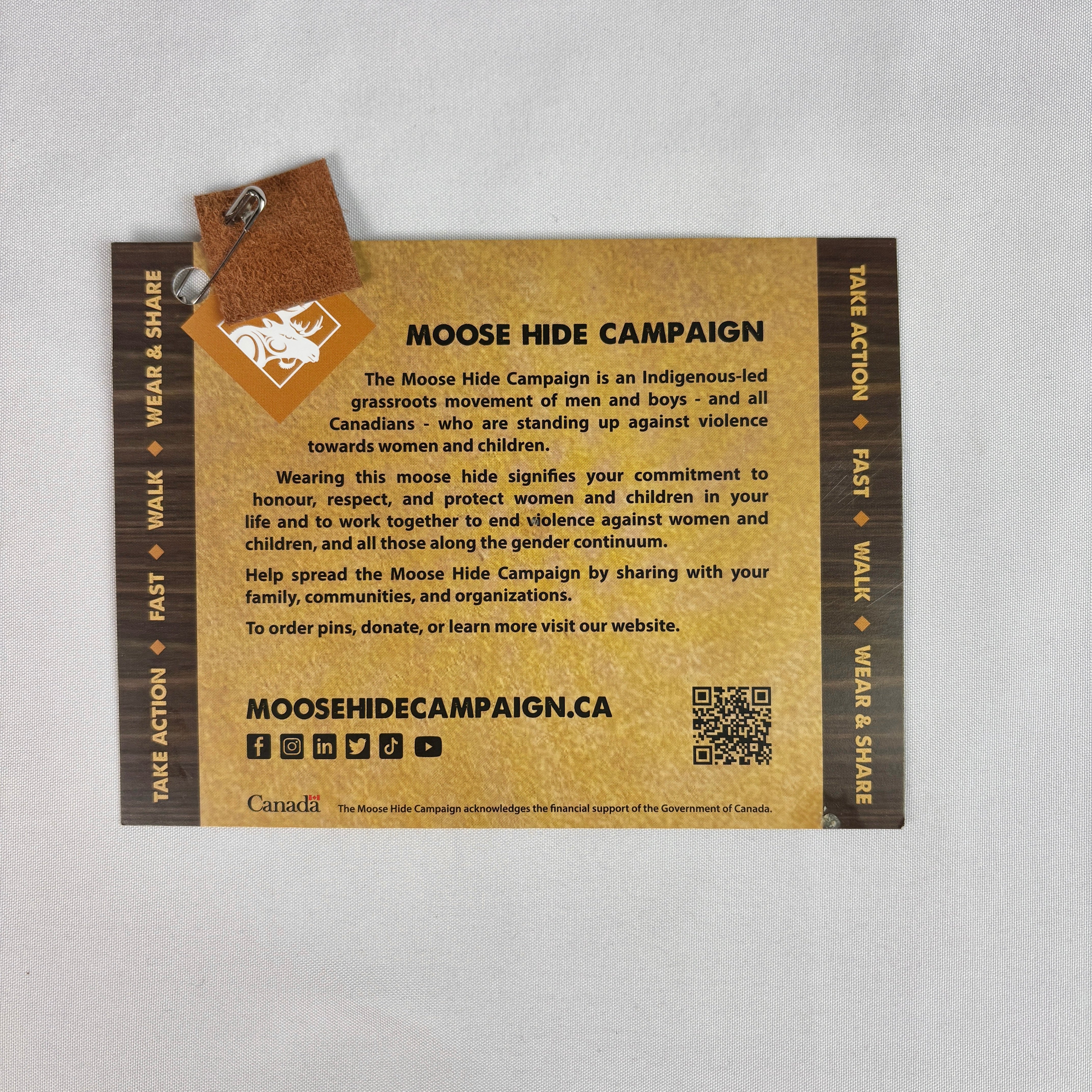 Moose Hide Campaign - Pin