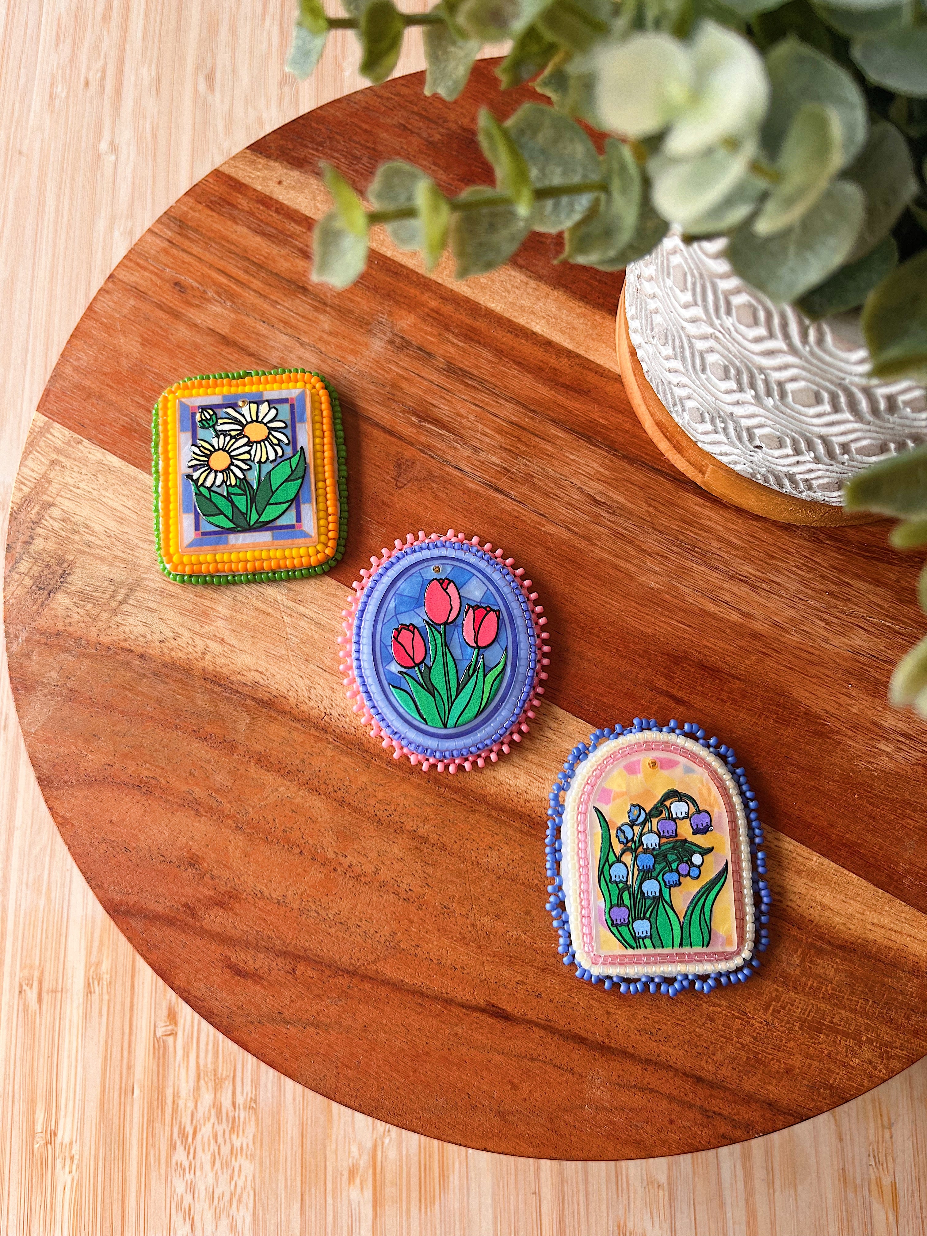 Little Inuk Beadwork - beaded keychains