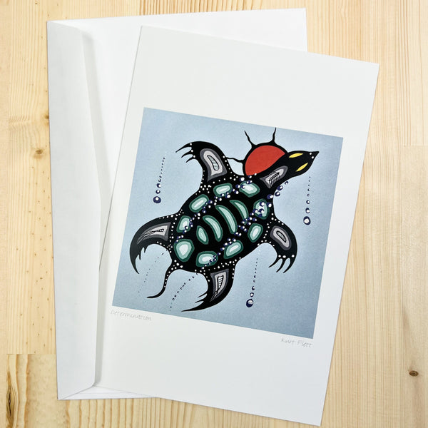 Art Print Card feat. Jeffery Red George