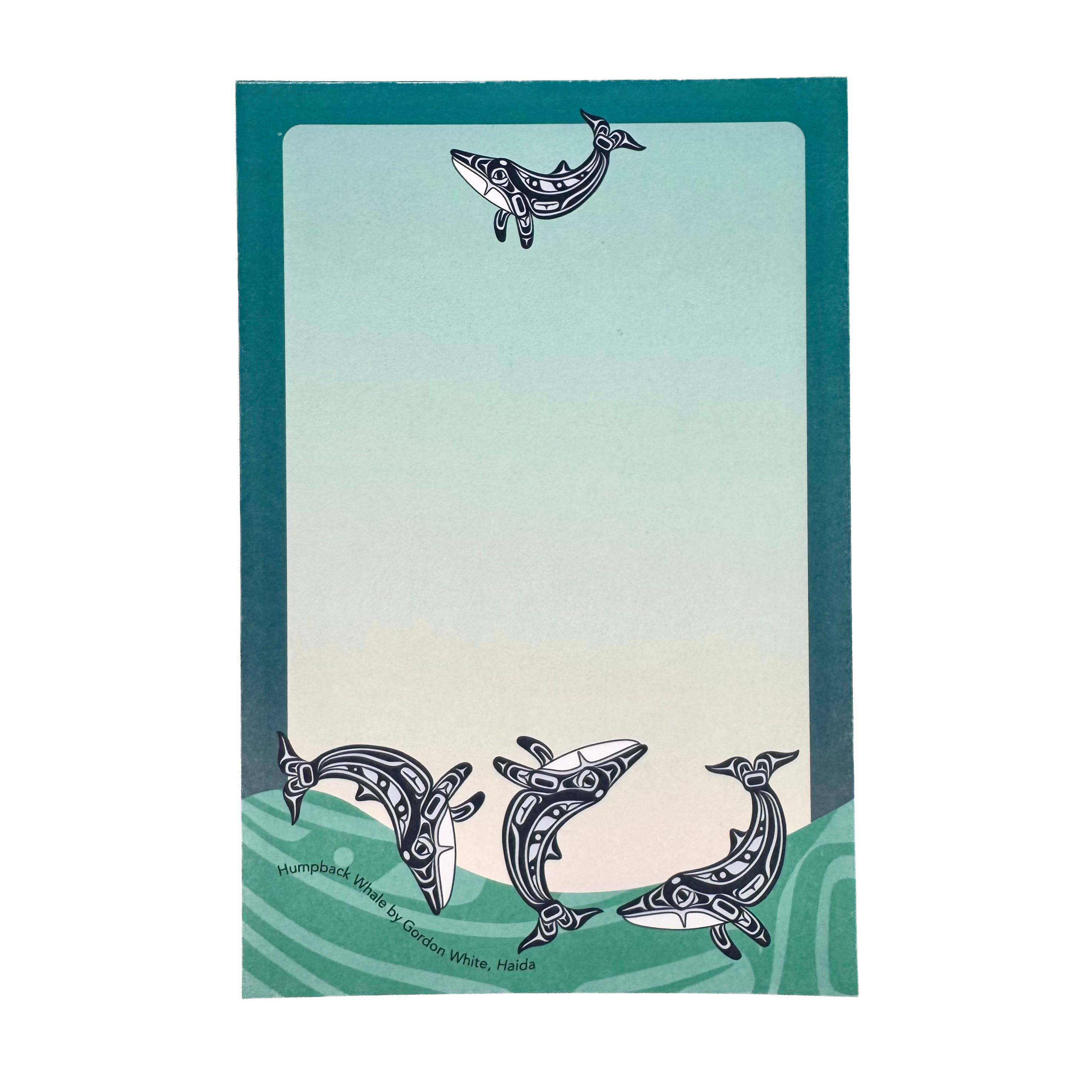 Humpback Whale Notepad