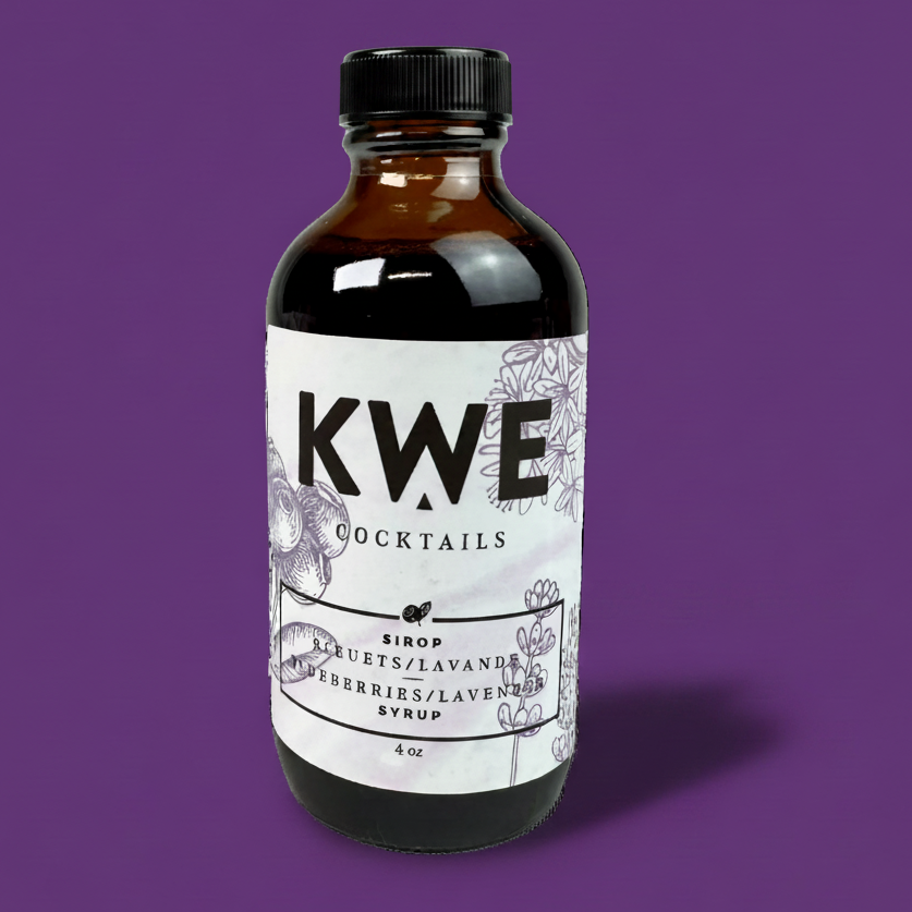 Blueberry & Lavender Syrup