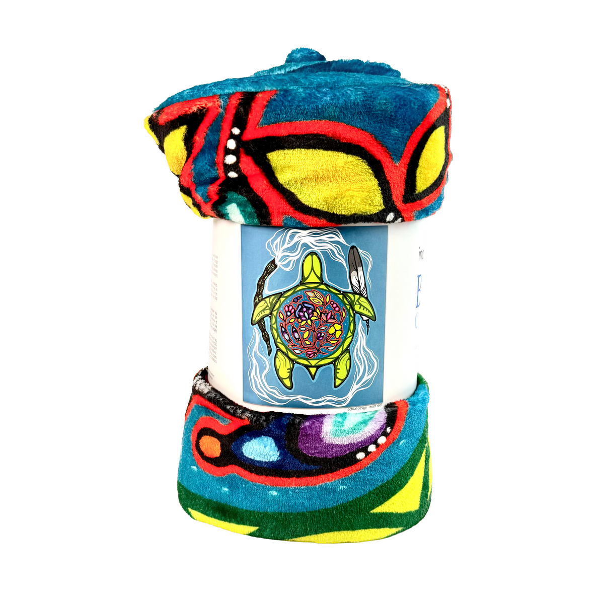Prayers for Turtle Island Fleece Blanket